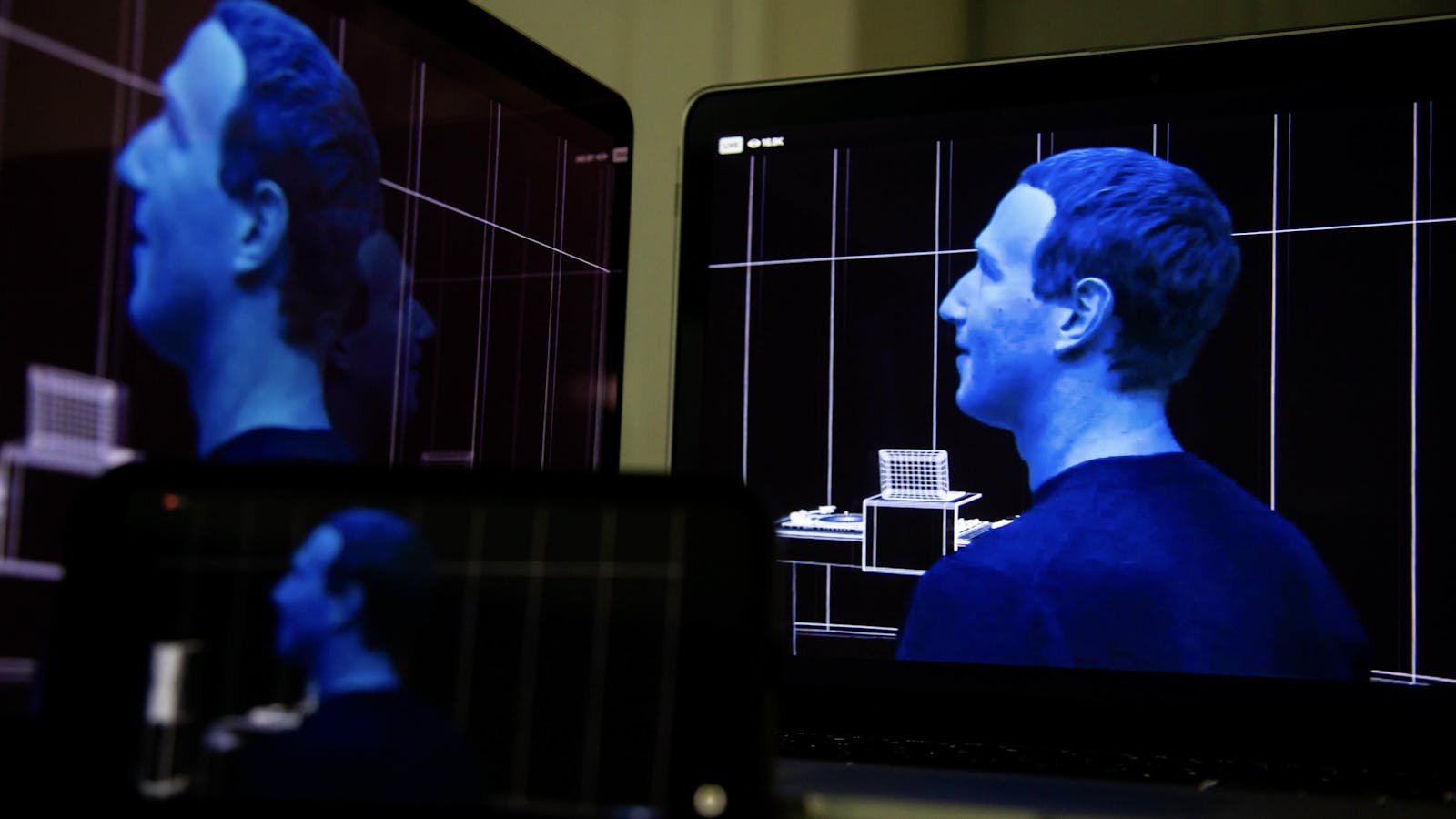 Meta CEO Mark Zuckerberg during an event last year. Photo by Bloomberg.