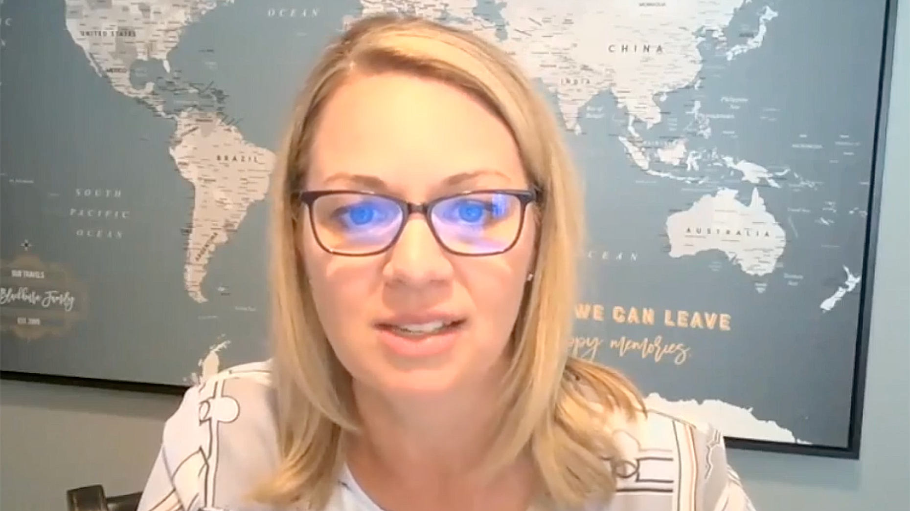 Shelly Blackburn. Screengrab via Cisco.