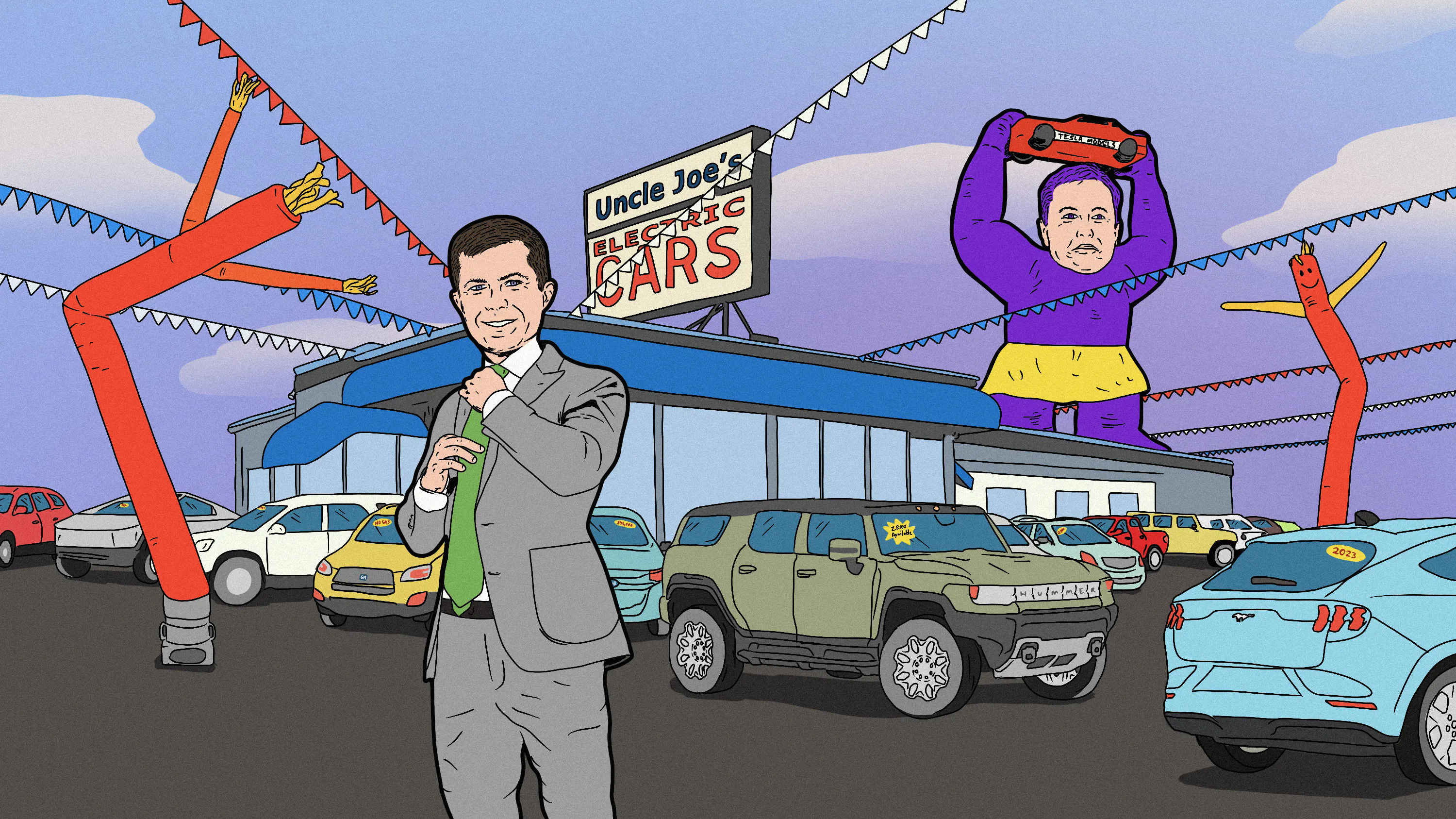 Pete Buttigieg Has Become America’s Electric Car Czar. So Why Has He Never Gotten Together With Elon Musk?