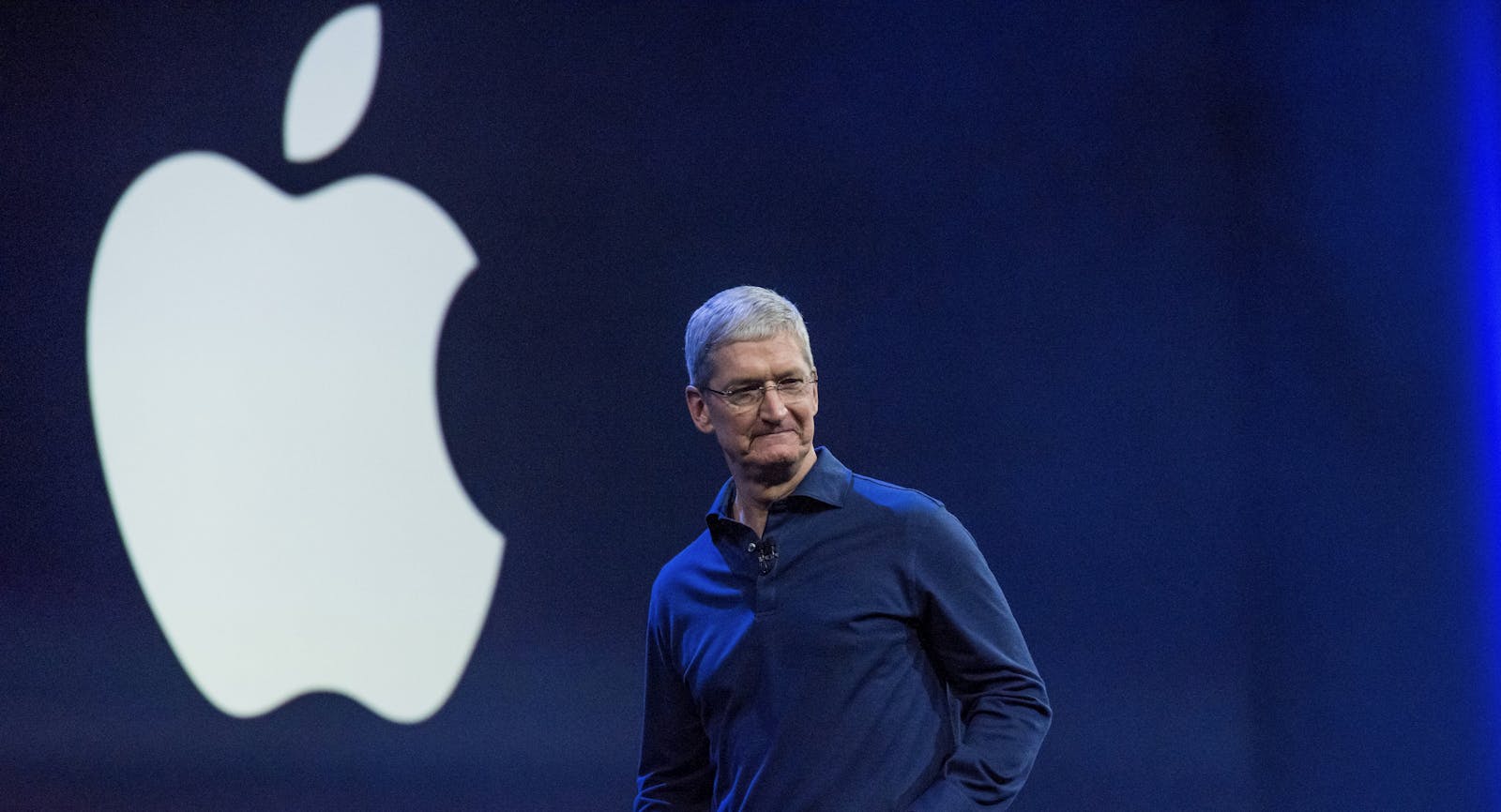 Apple CEO Tim Cook. Photo by Bloomberg.