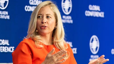Elizabeth Spaulding, CEO of Stitch Fix. Photo by Bloomberg.
