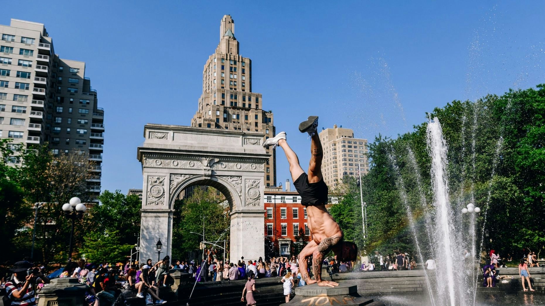 LivingCities will begin testing its new social experience in downtown Manhattan. Photo: Bloomberg.