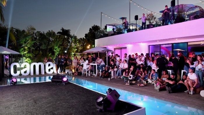 A Cameo NFT event in Beverly Hills in February. Photo courtesy of Cameo