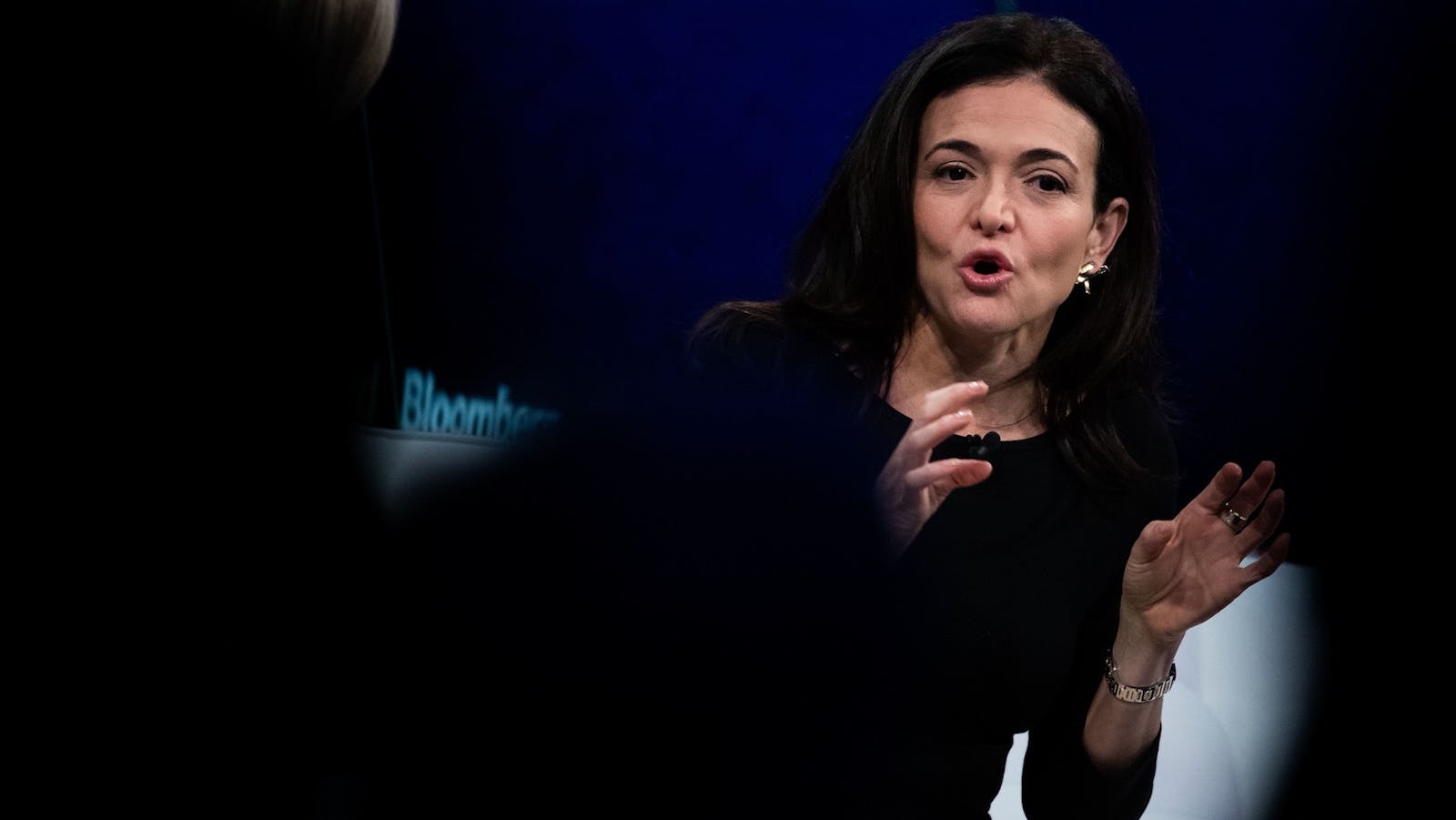 Facebook COO Sheryl Sandberg. Photo by Bloomberg 