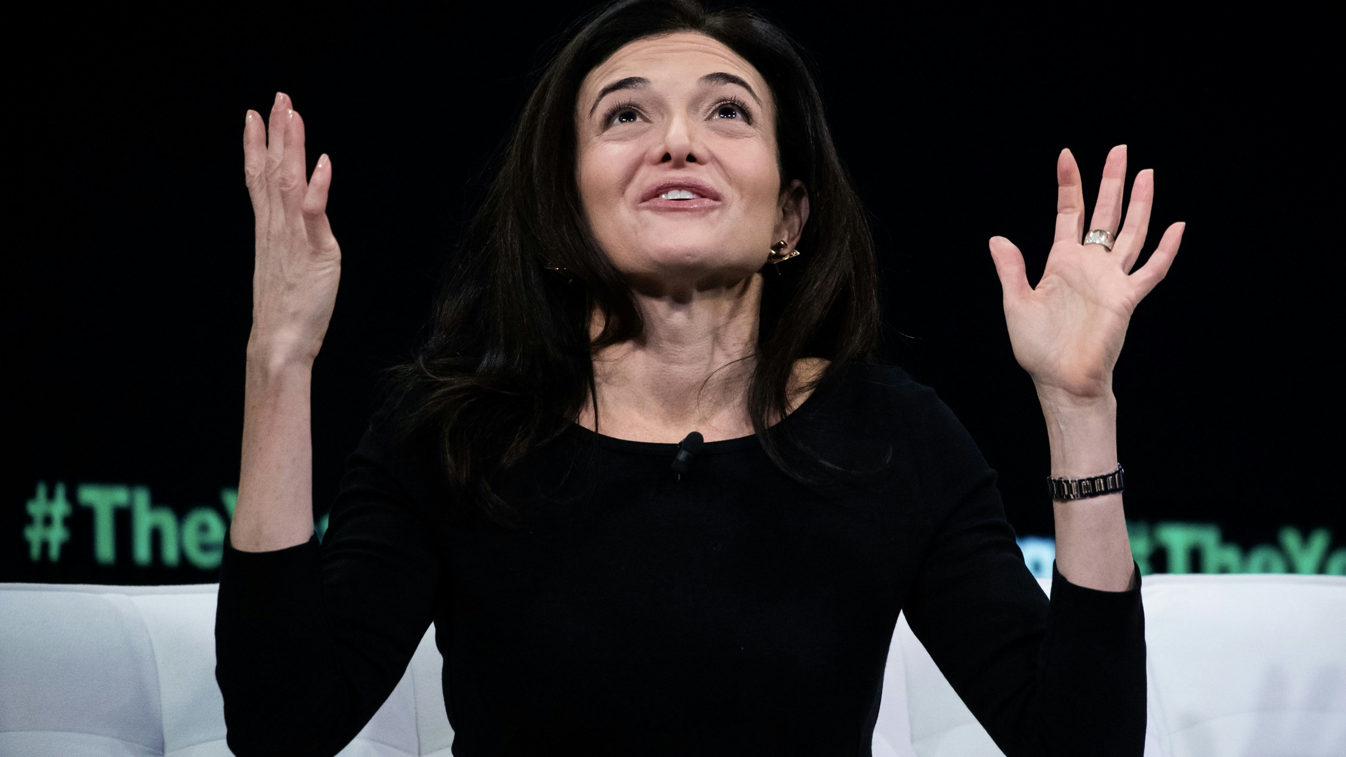 Meta's Sheryl Sandberg. Photo by Bloomberg.