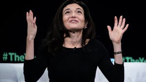 Meta's Sheryl Sandberg. Photo by Bloomberg.