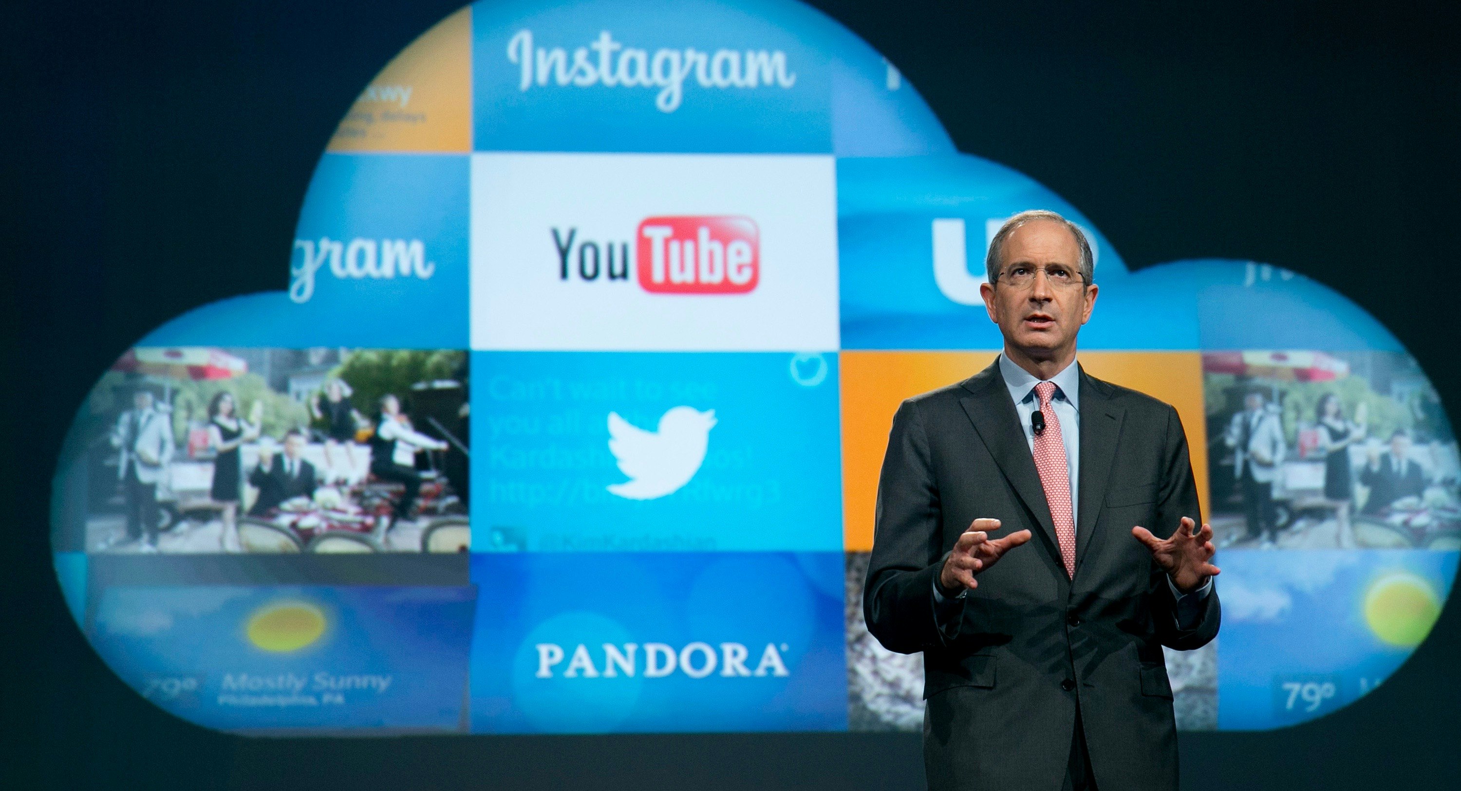 Comcast CEO Brian Roberts. Photo by Bloomberg.