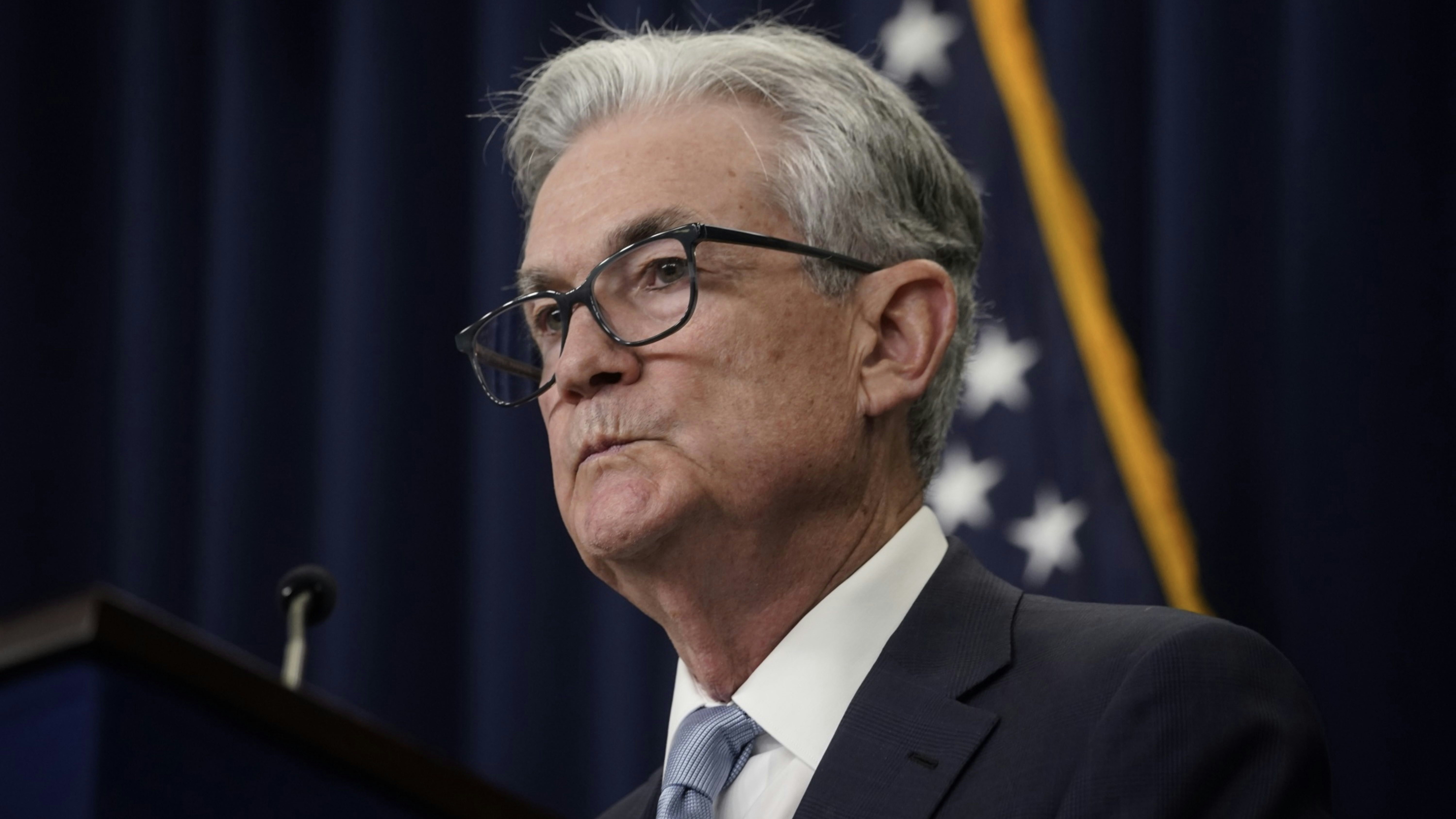 Fed chairman Jerome Powell. 