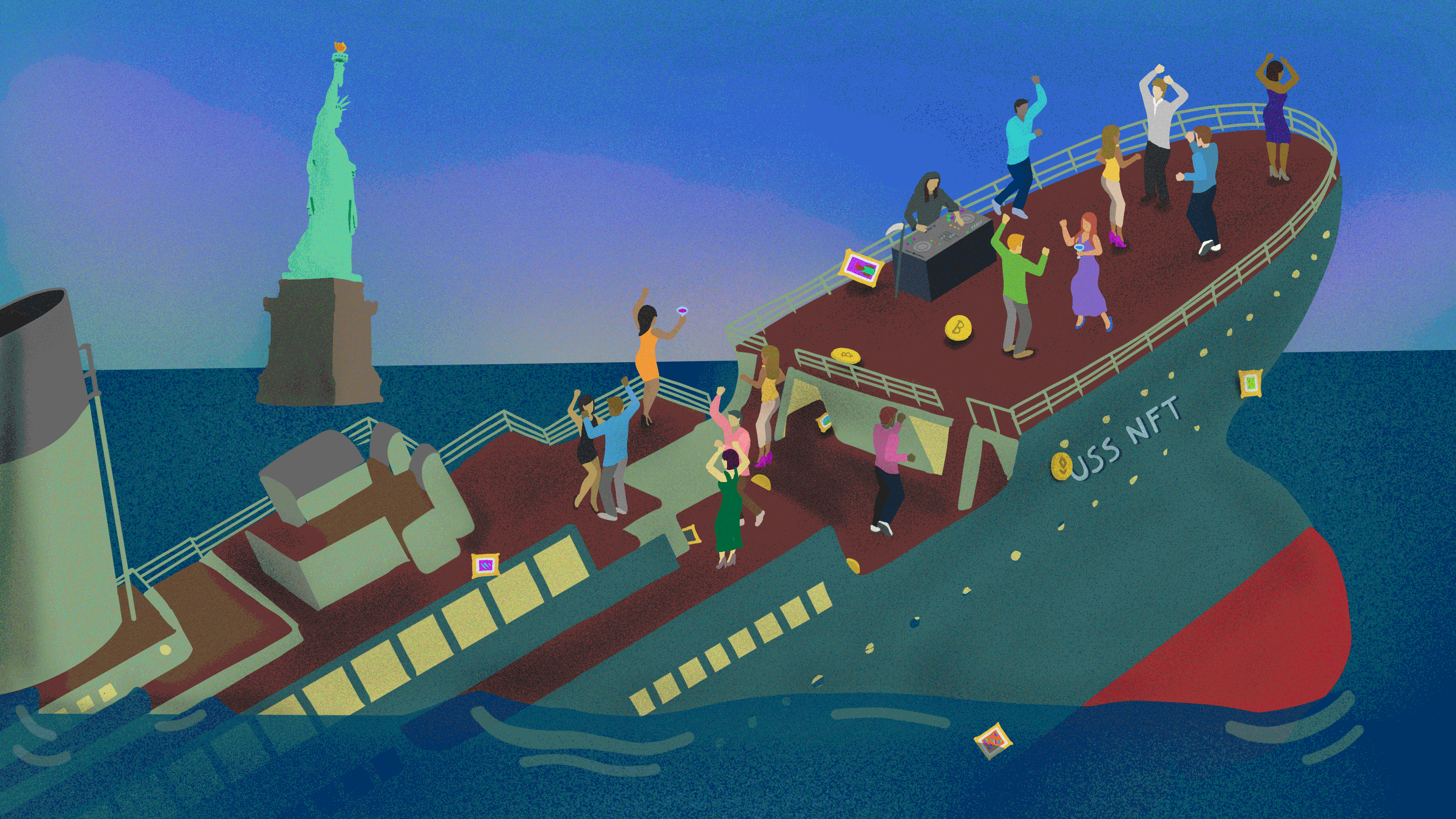 ‘The Last Great Party’: With Crypto Winter Coming, NFT Lovers Try to Stave Off Reality