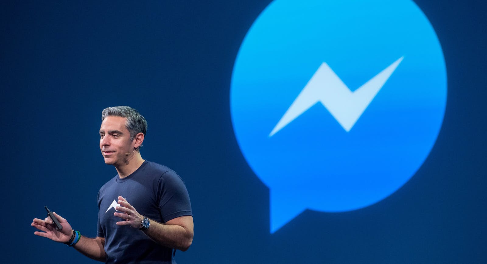 Facebook vp of messaging products, David Marcus. Photo by Bloomberg.