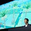 A Pokemon Go stage presentation from Niantic in 2018. Photo: Bloomberg.