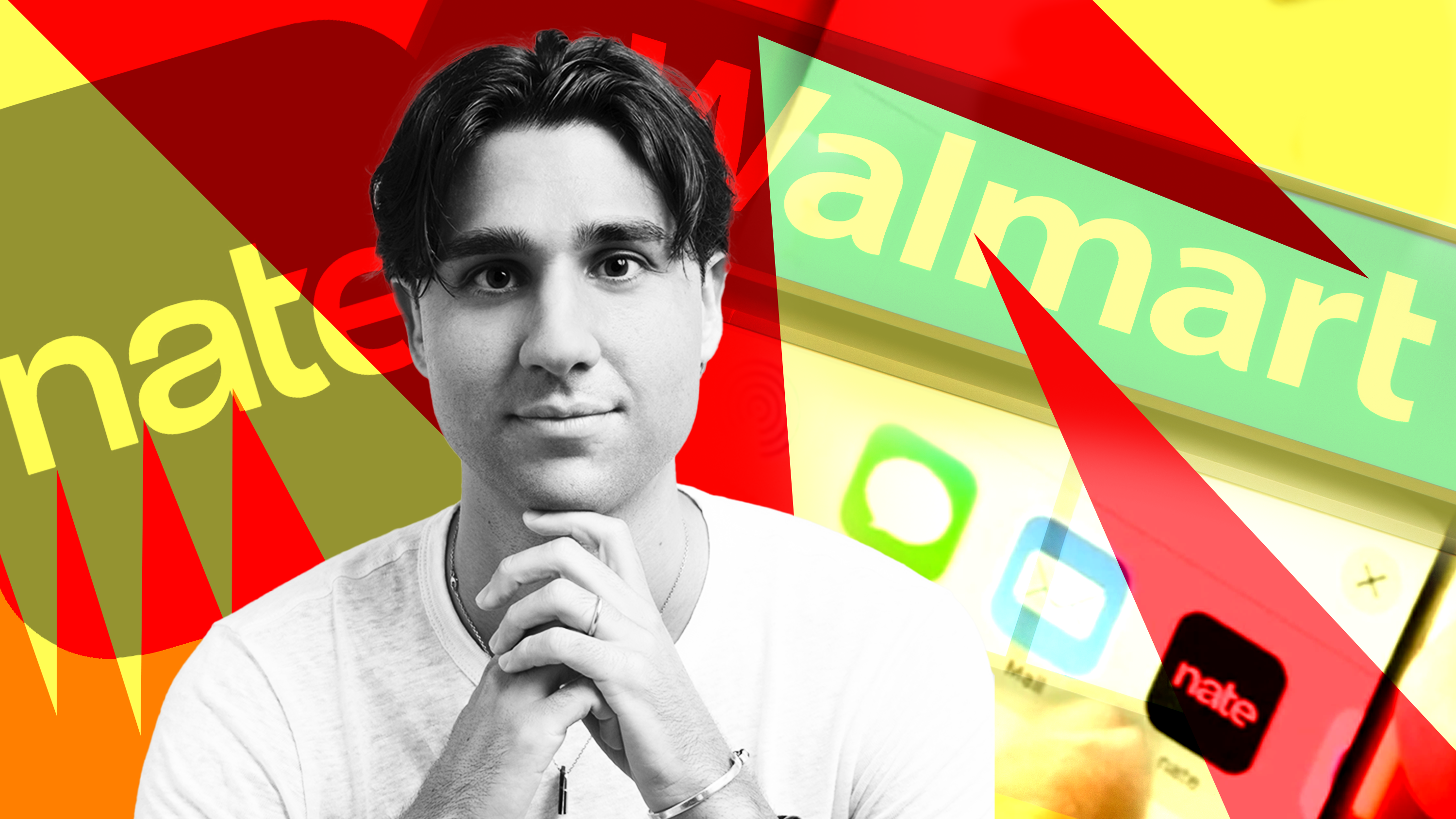 Nate CEO Albert Saniger. Art by Mike Sullivan