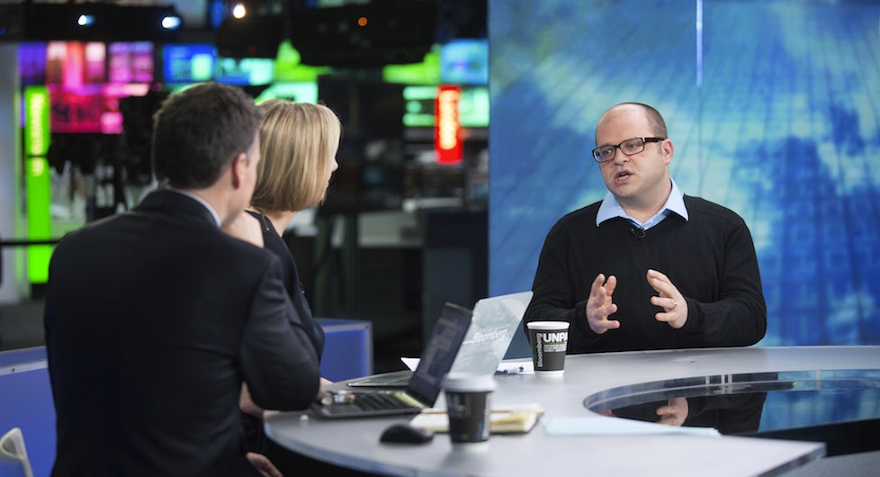 Twilio CEO Jeff Lawson. Photo by Bloomberg.