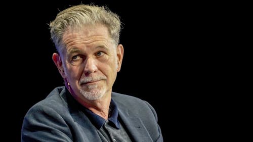 Netflix co-CEO Reed Hastings in 2019. Photo by Bloomberg