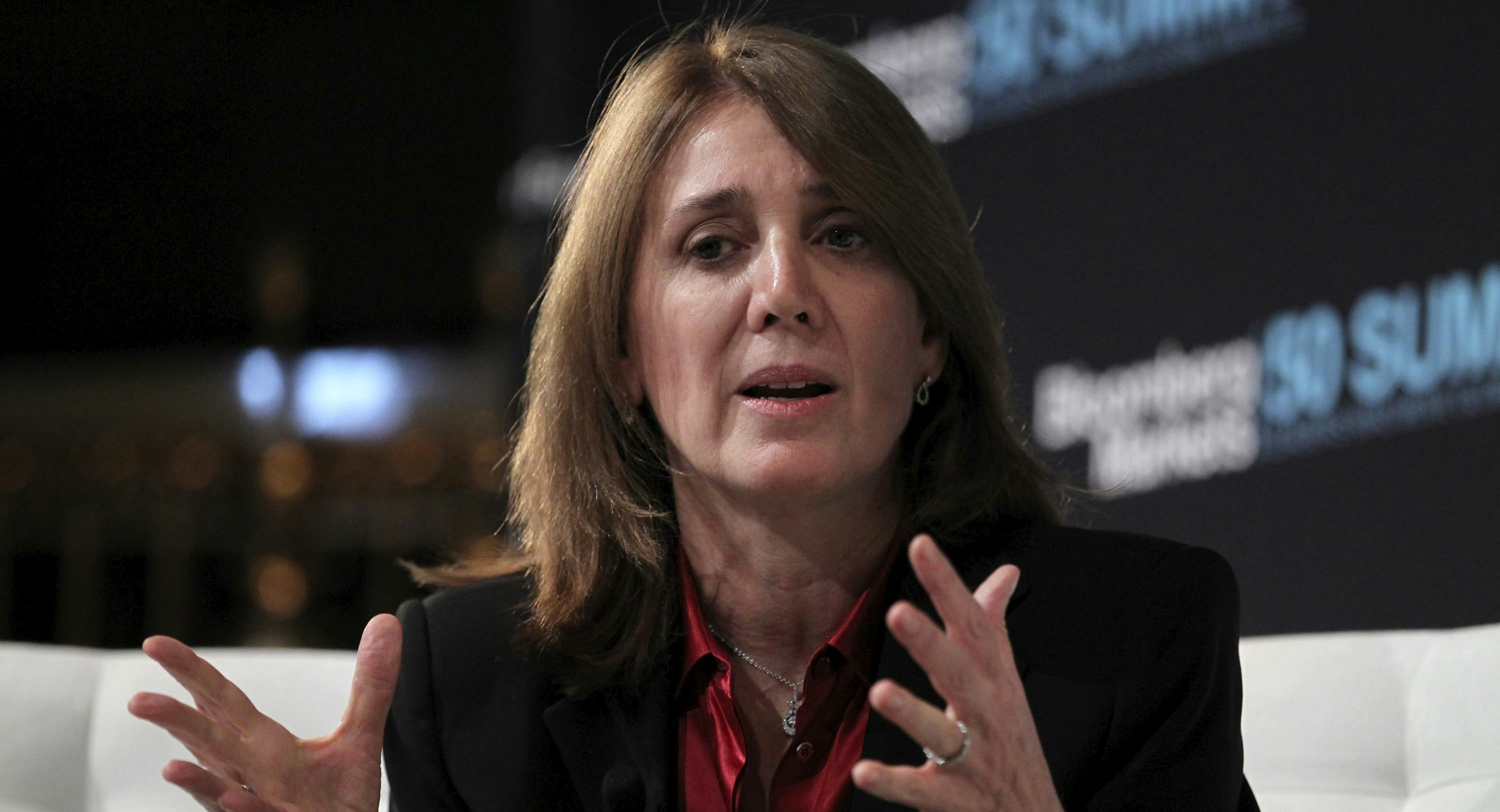 Google CFO Ruth Porat. Photo by Bloomberg.