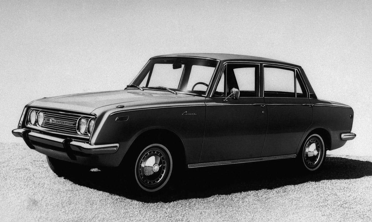 In a shot over the bow, Toyota—after decades of watching U.S. automakers—became the third best-selling auto line in the U.S. with the $1,780 Corona. Photo: AP 