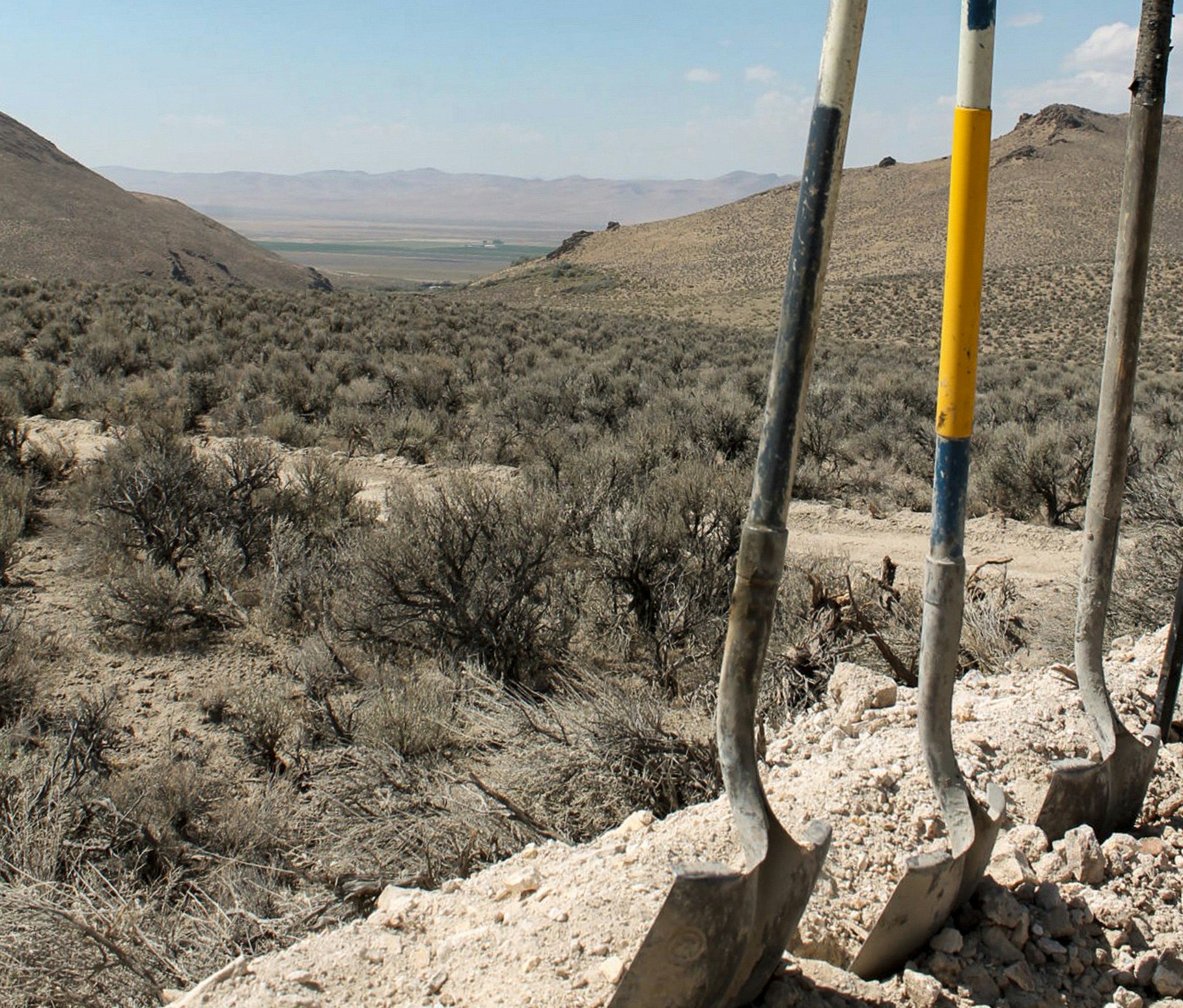 Thacker Pass, Nev., the site of a four-year struggle by Lithium Americas to develop a lithium mine. Photo: Suzanne Featherston/The Daily Free Press/AP