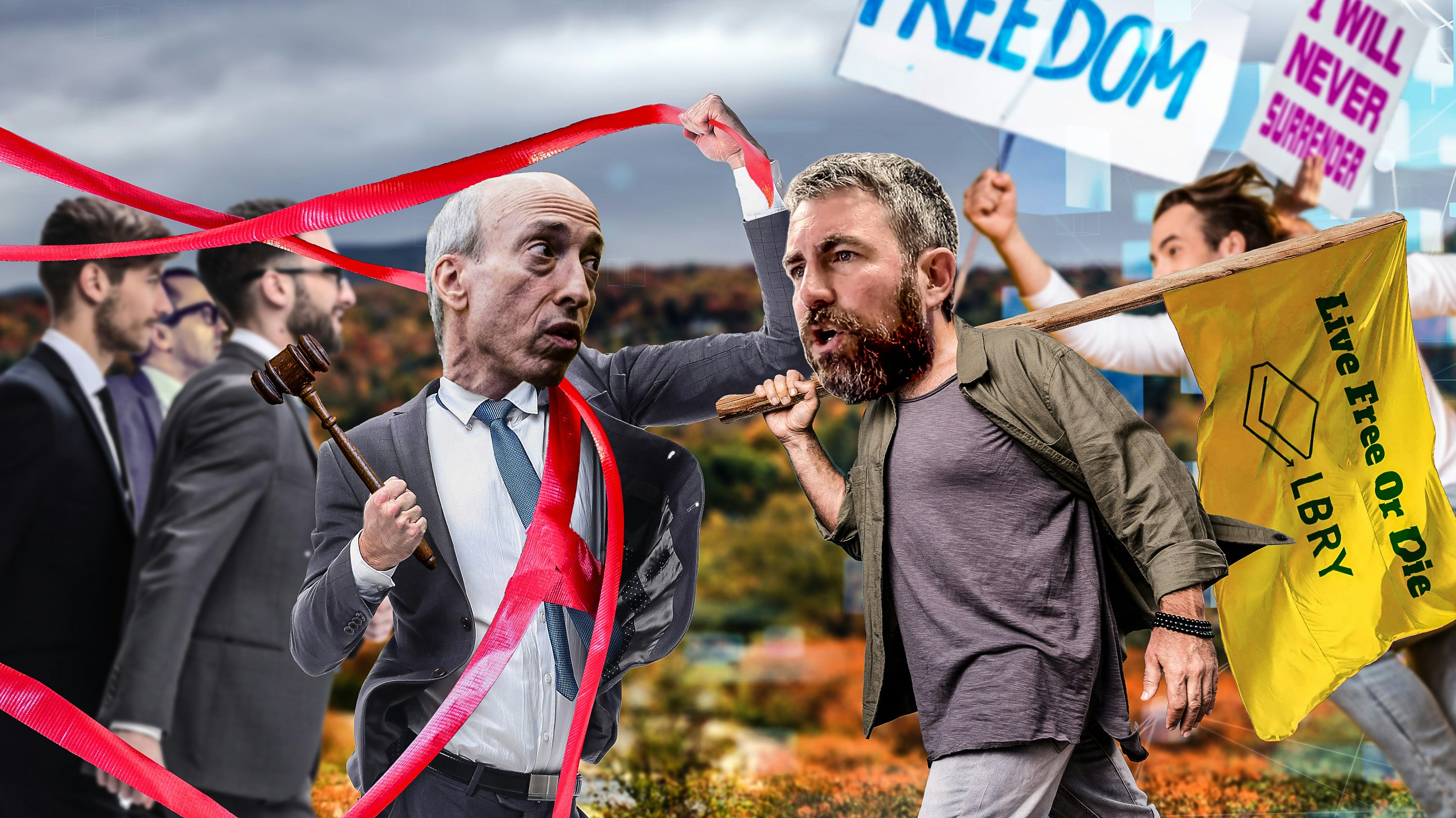 A Courtroom Drama in New Hampshire