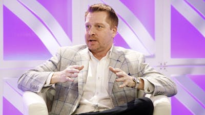 George Kurtz, CEO of Crowdstrike. Photo by Bloomberg