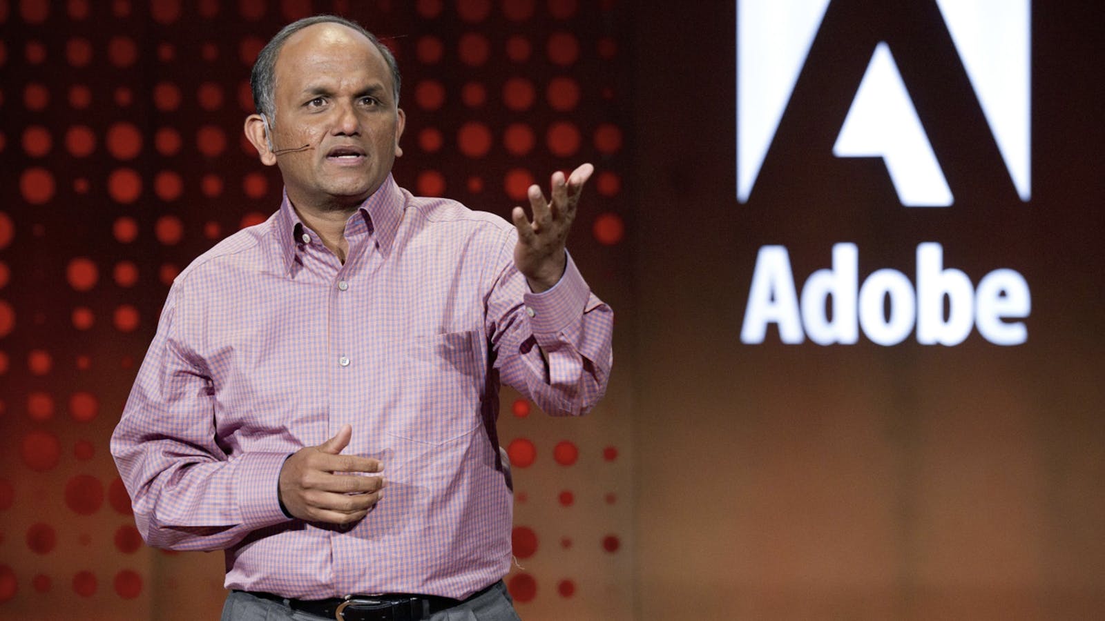 Adobe CEO Shantanu Narayen. Photo by Bloomberg