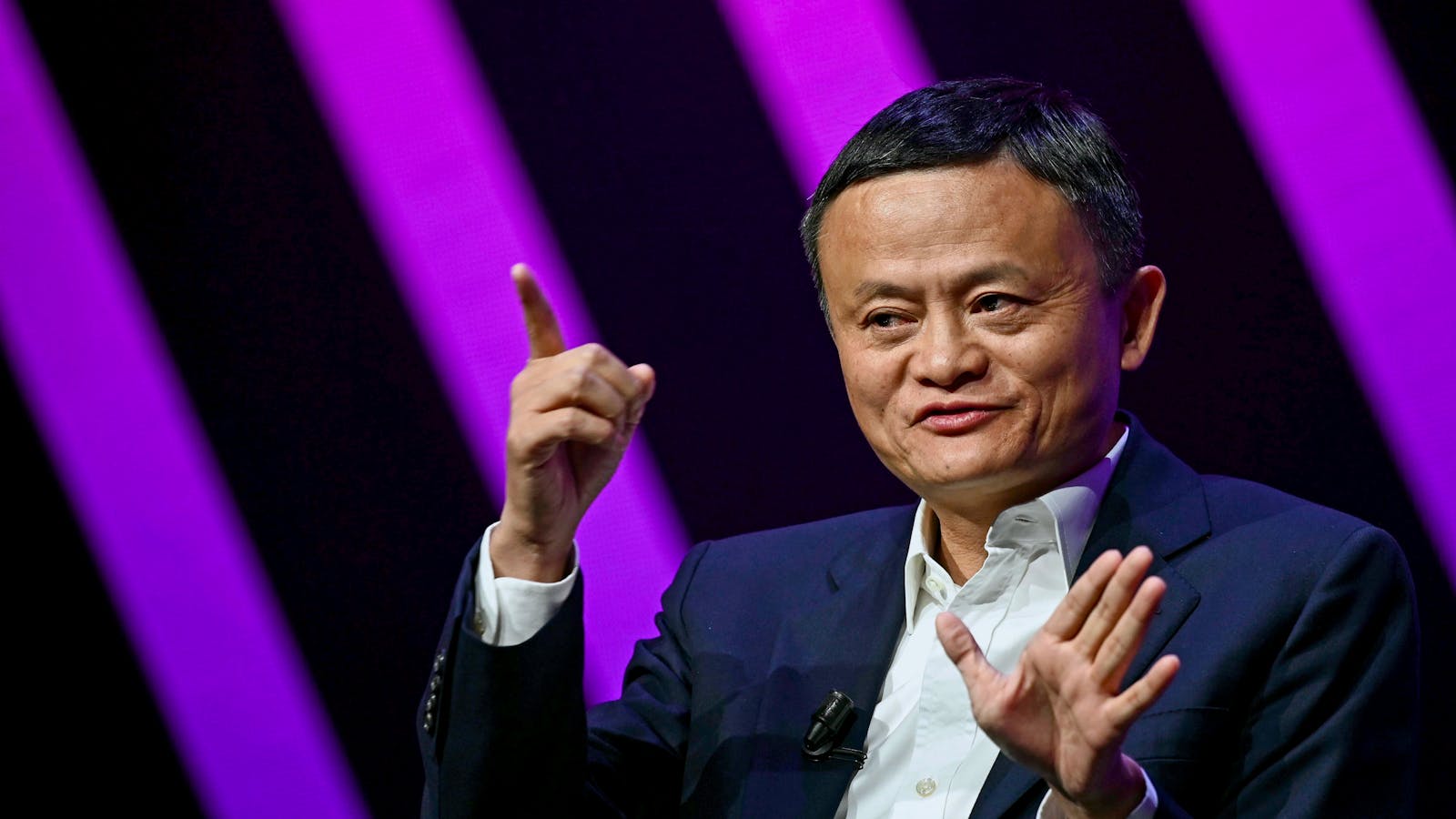 Jack Ma in Paris in 2019. Photo by Getty Images