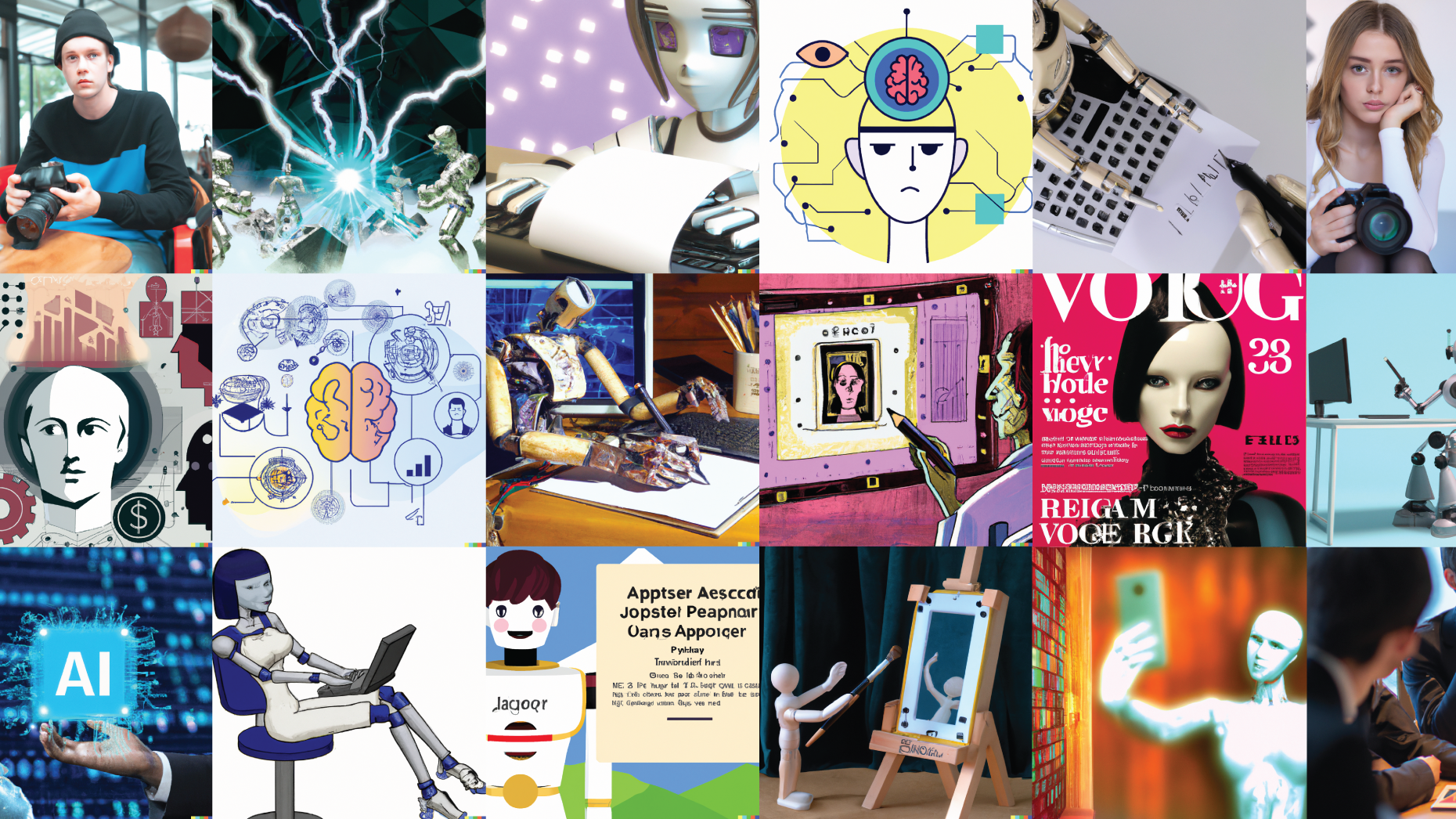 AI-related images generated by DALL·E 2. Art direction by Shane Burke and Mike Sullivan.