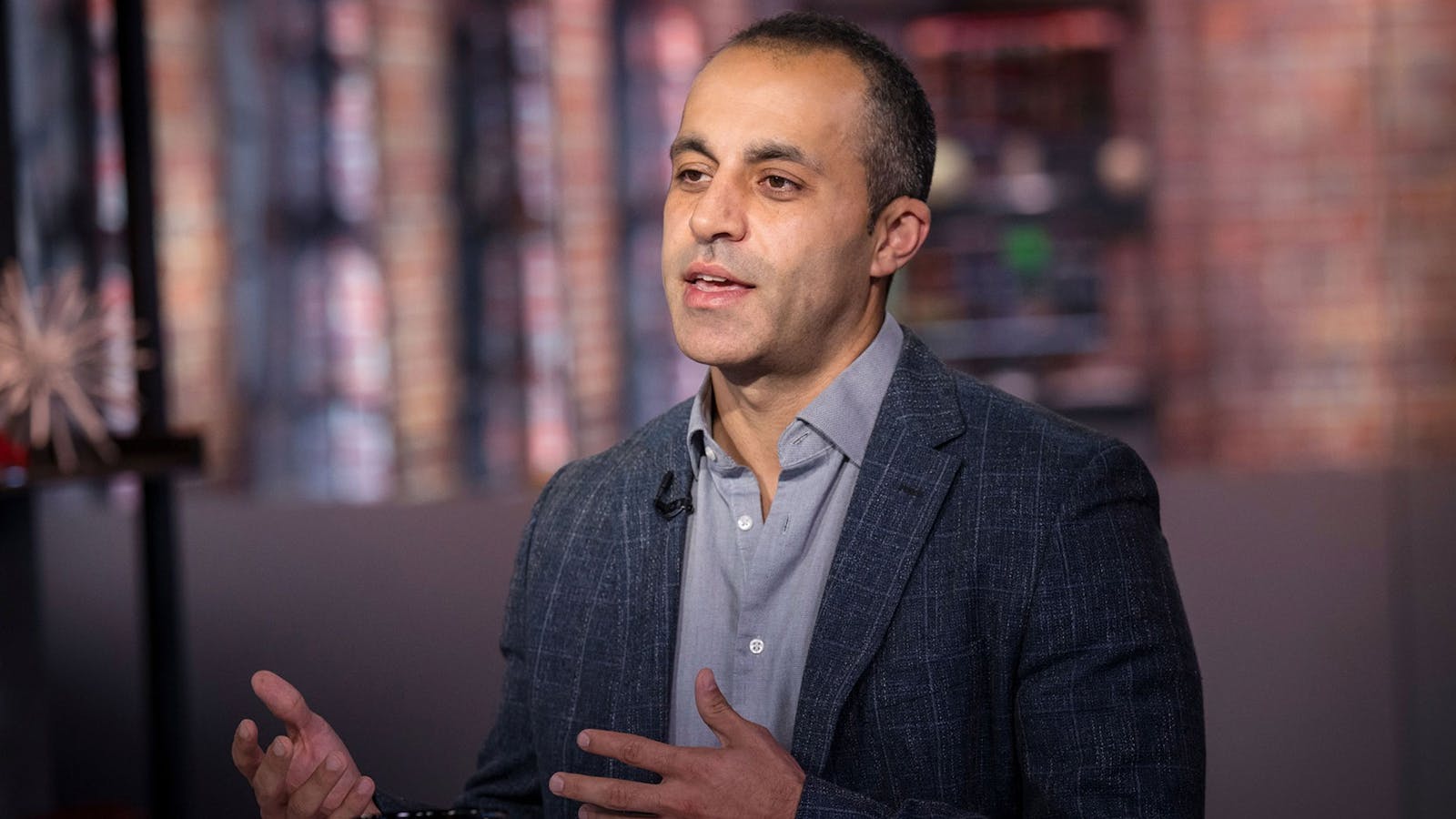 Ali Ghodsi, co-founder and CEO of Databricks. Photo by Bloomberg.