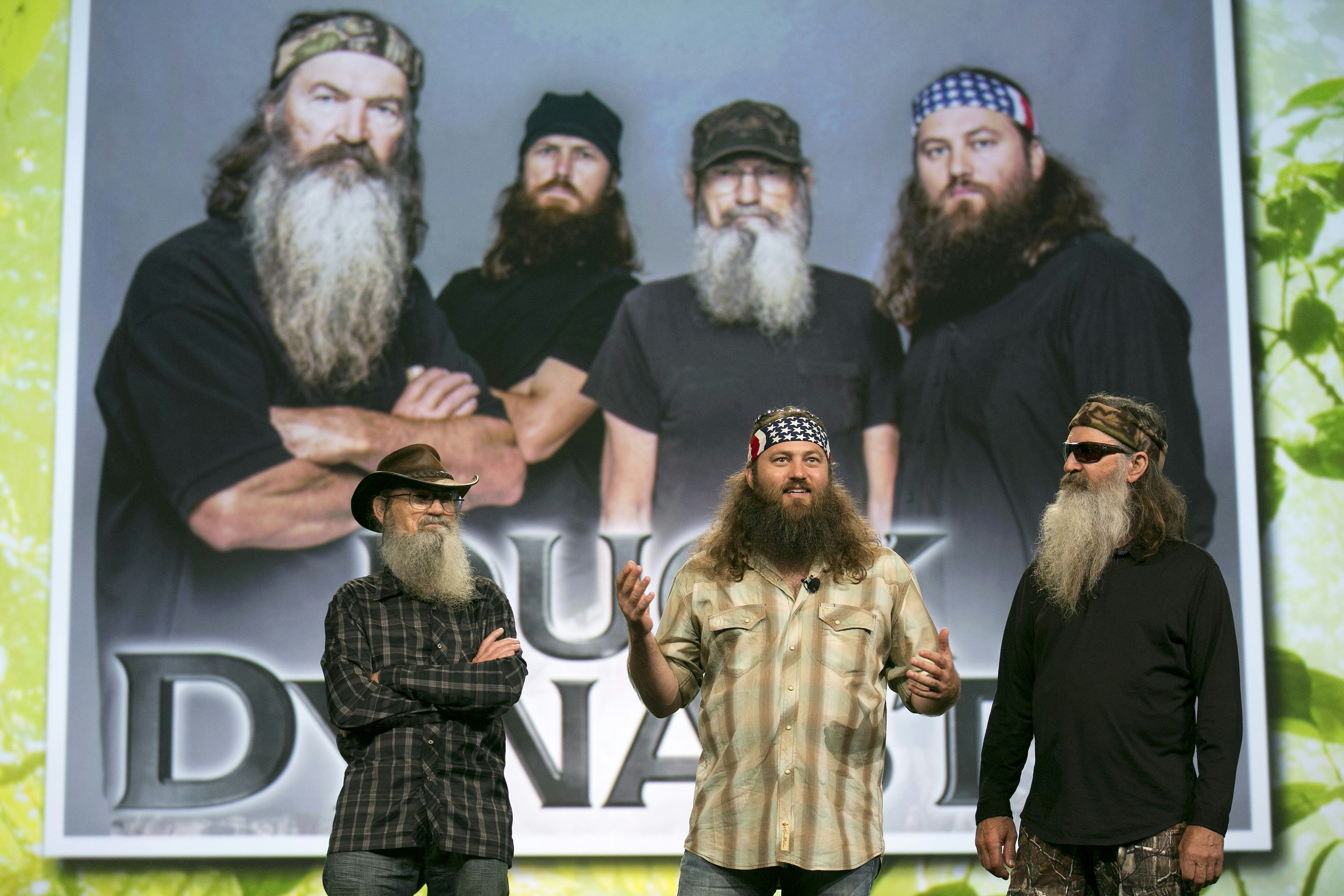 Clips of A+E's Duck Dynasty are on Vessel. Photo by Bloomberg.