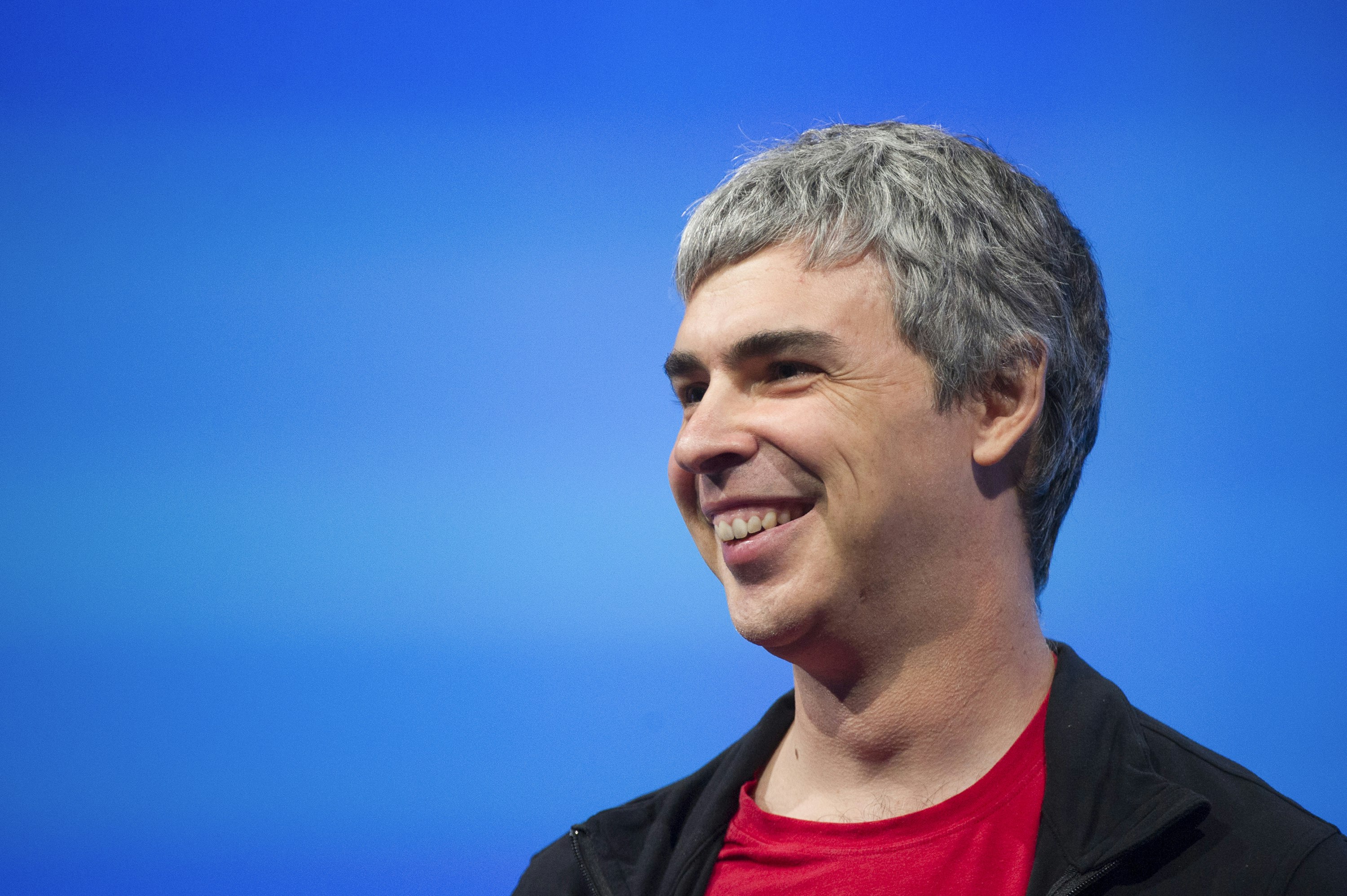 Google CEO Larry Page. Photo by Bloomberg.