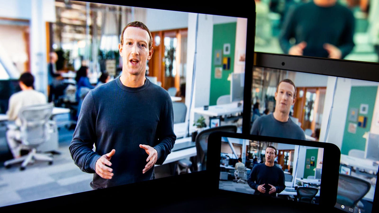 Mark Zuckerberg. Photo by Bloomberg.