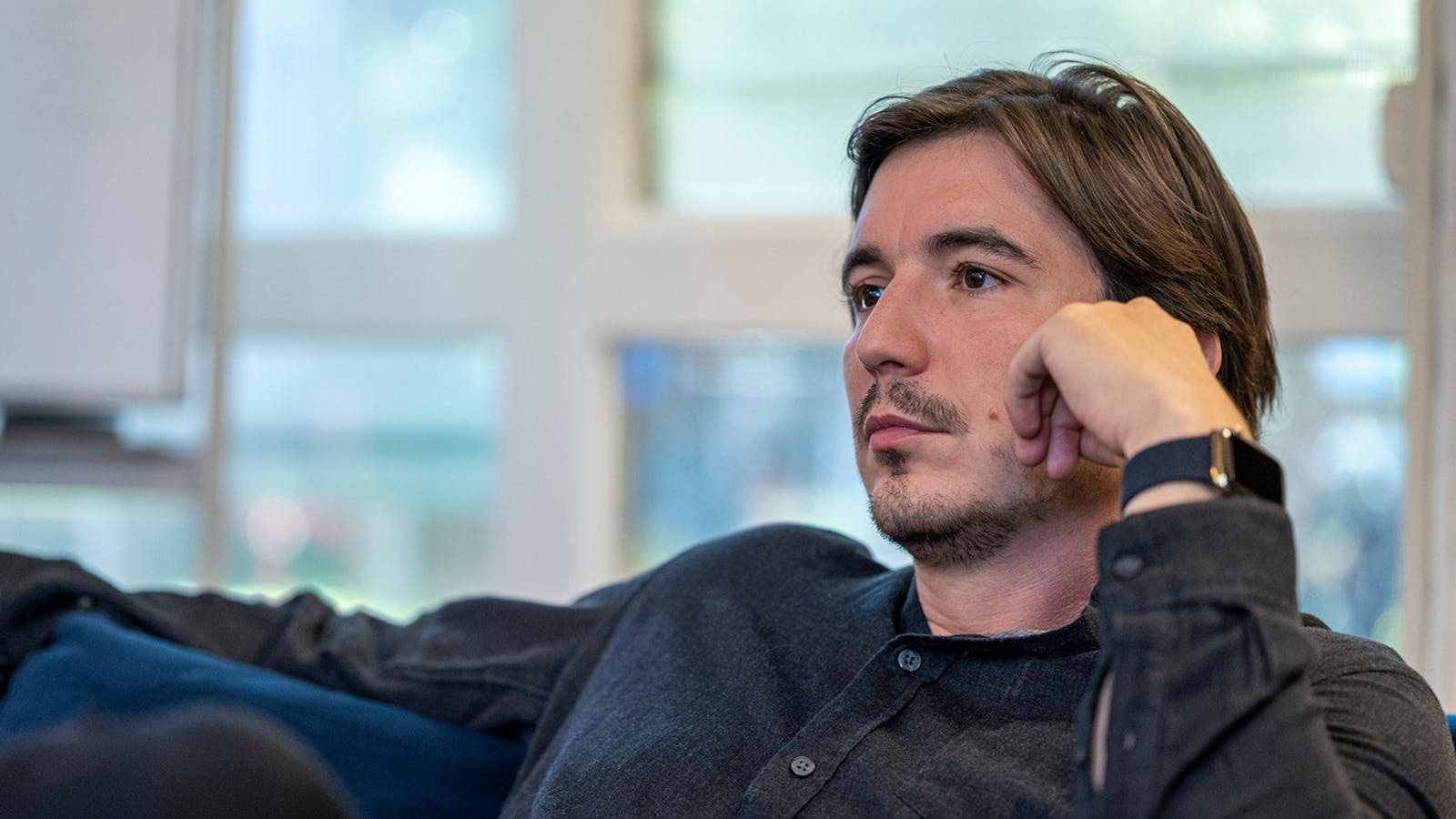 Robinhood Co-Founder and CEO Vlad Tenev. Photo by Bloomberg.