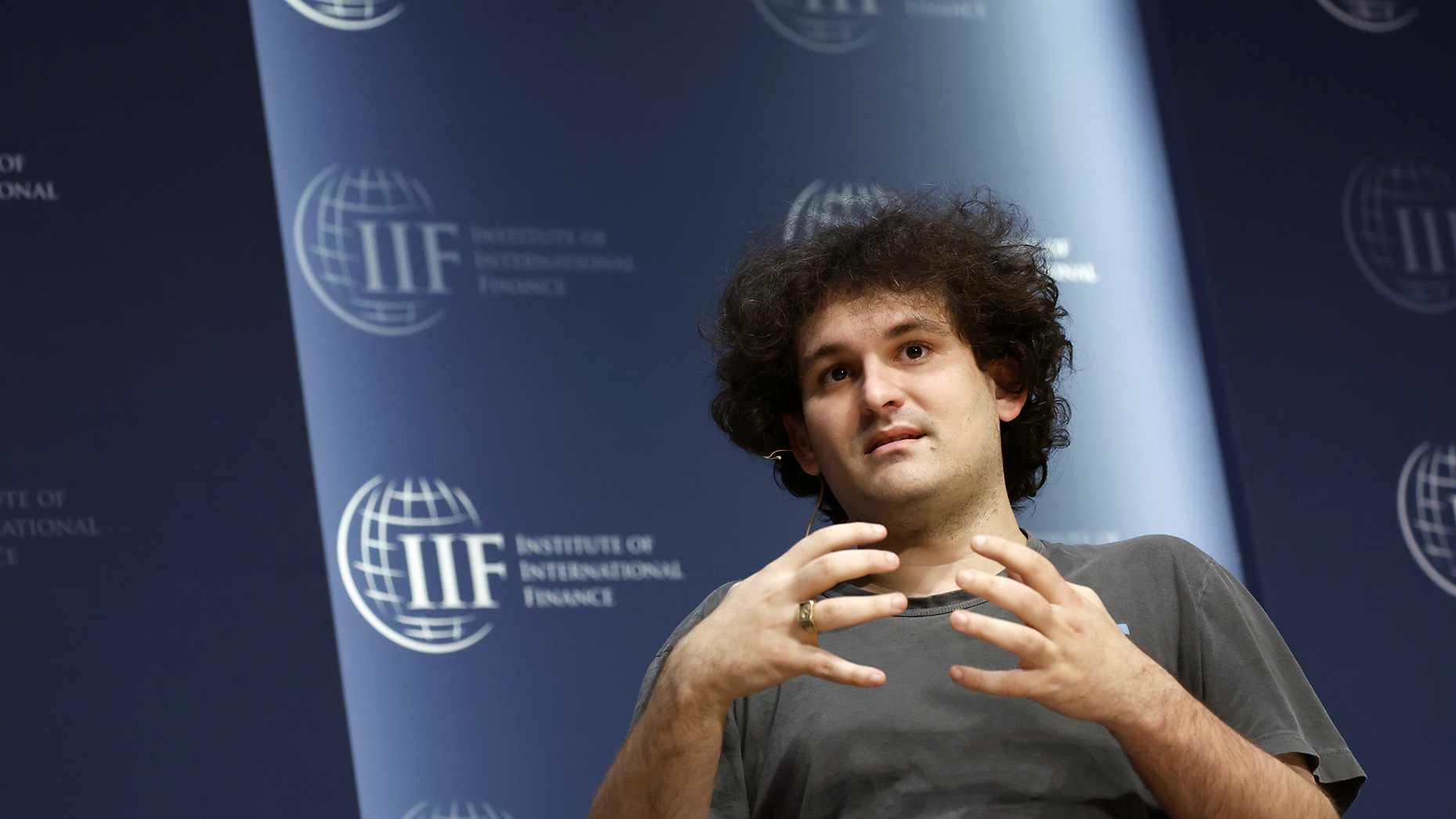 Sam Bankman-Fried. Photo by Bloomberg.