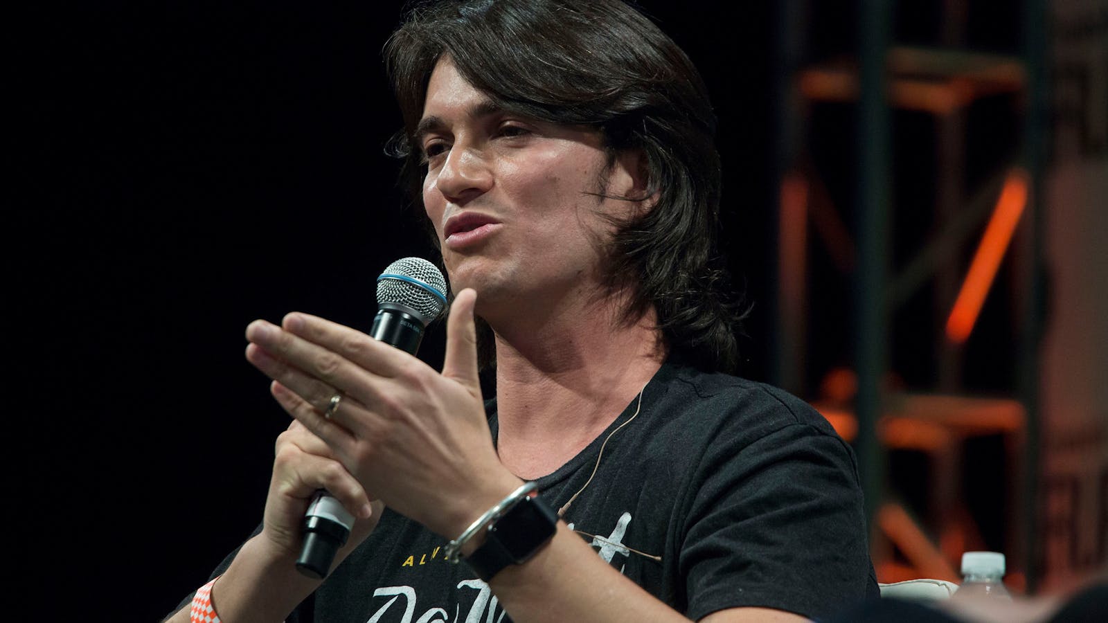 WeWork co-founder and CEO Adam Neumann. Photo by Bloomberg.