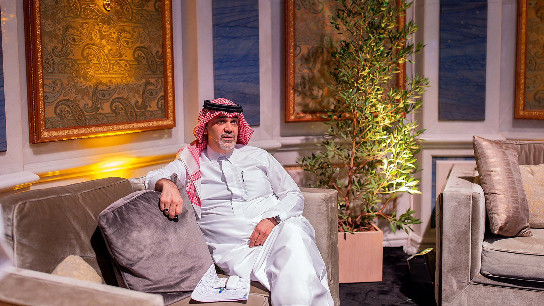 Fahad Al-Saif, senior managing director of Saudi Arabia's Public Investment Fund (PIF). Photo by Bloomberg.