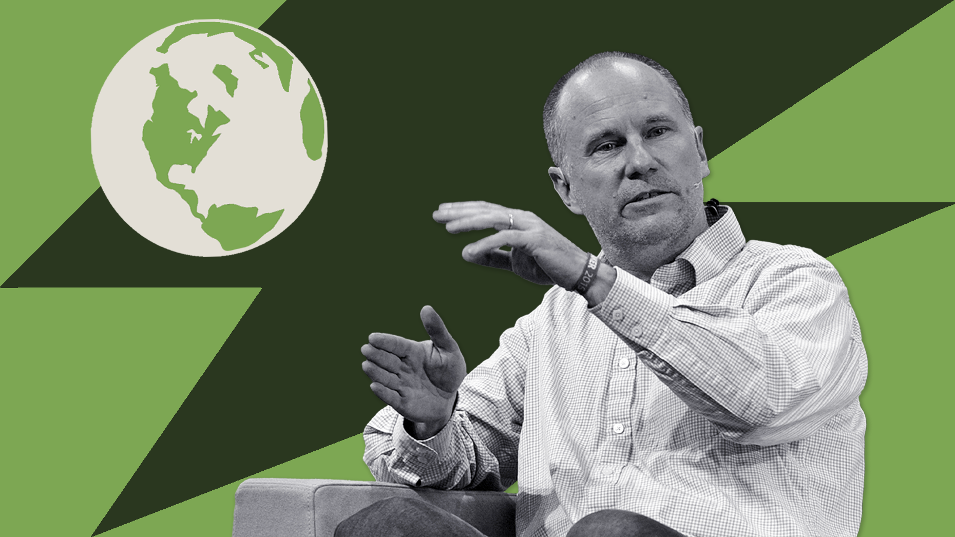 Albert Wenger of Union Square Ventures. Photo by Getty Images. Art by Shane Burke.