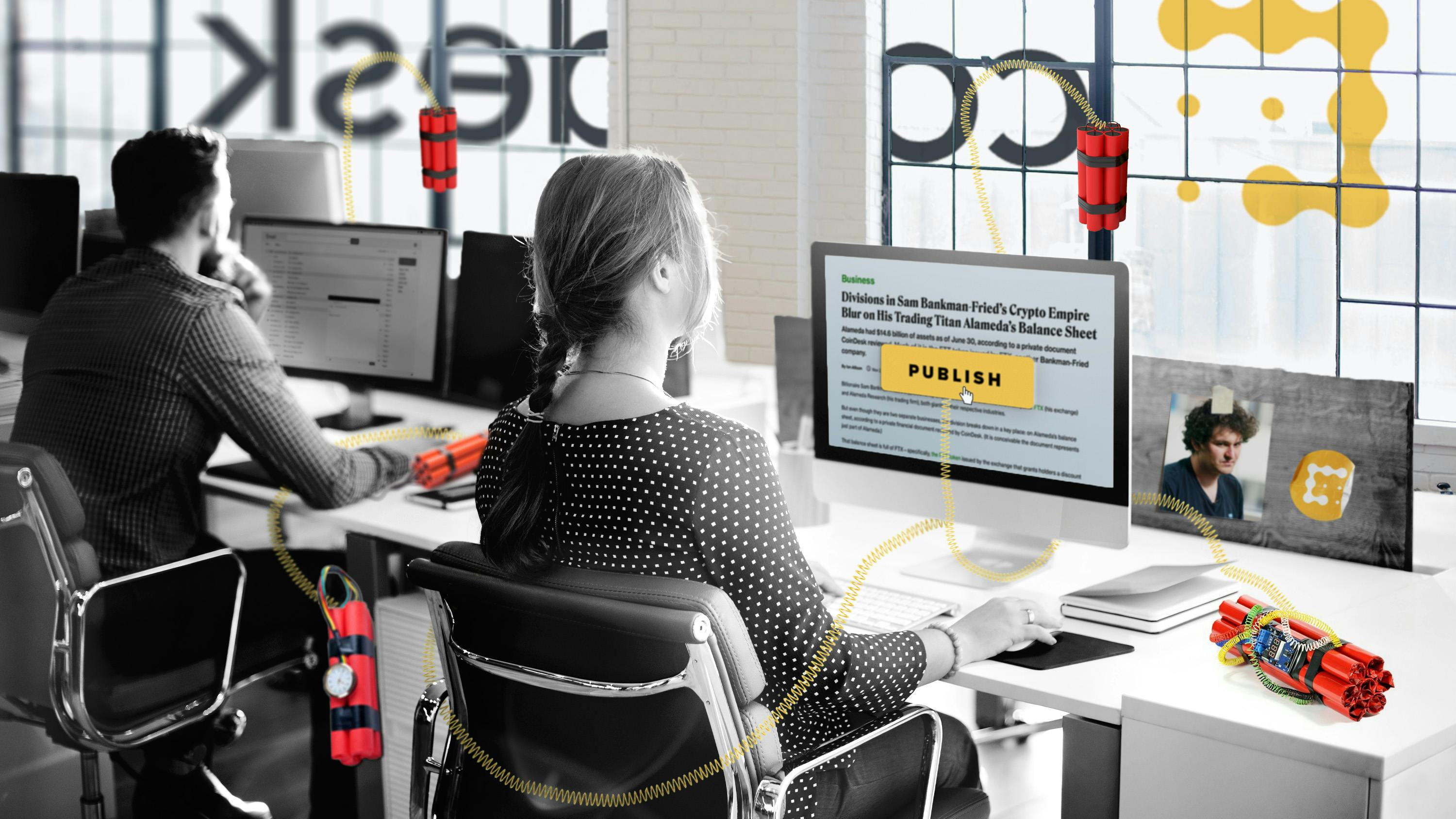 How CoinDesk Lit the Fuse That Blew Up Crypto—and Might Singe Its