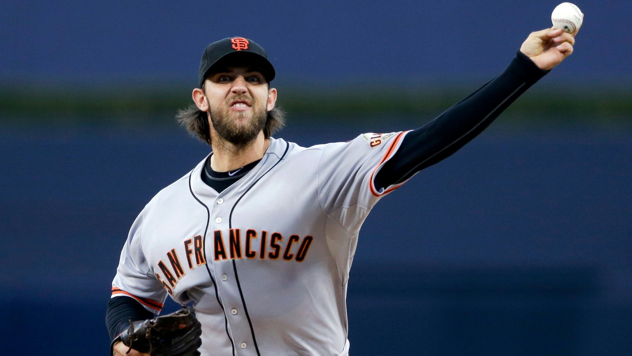 Madison Bumgarner. Photo by AP.