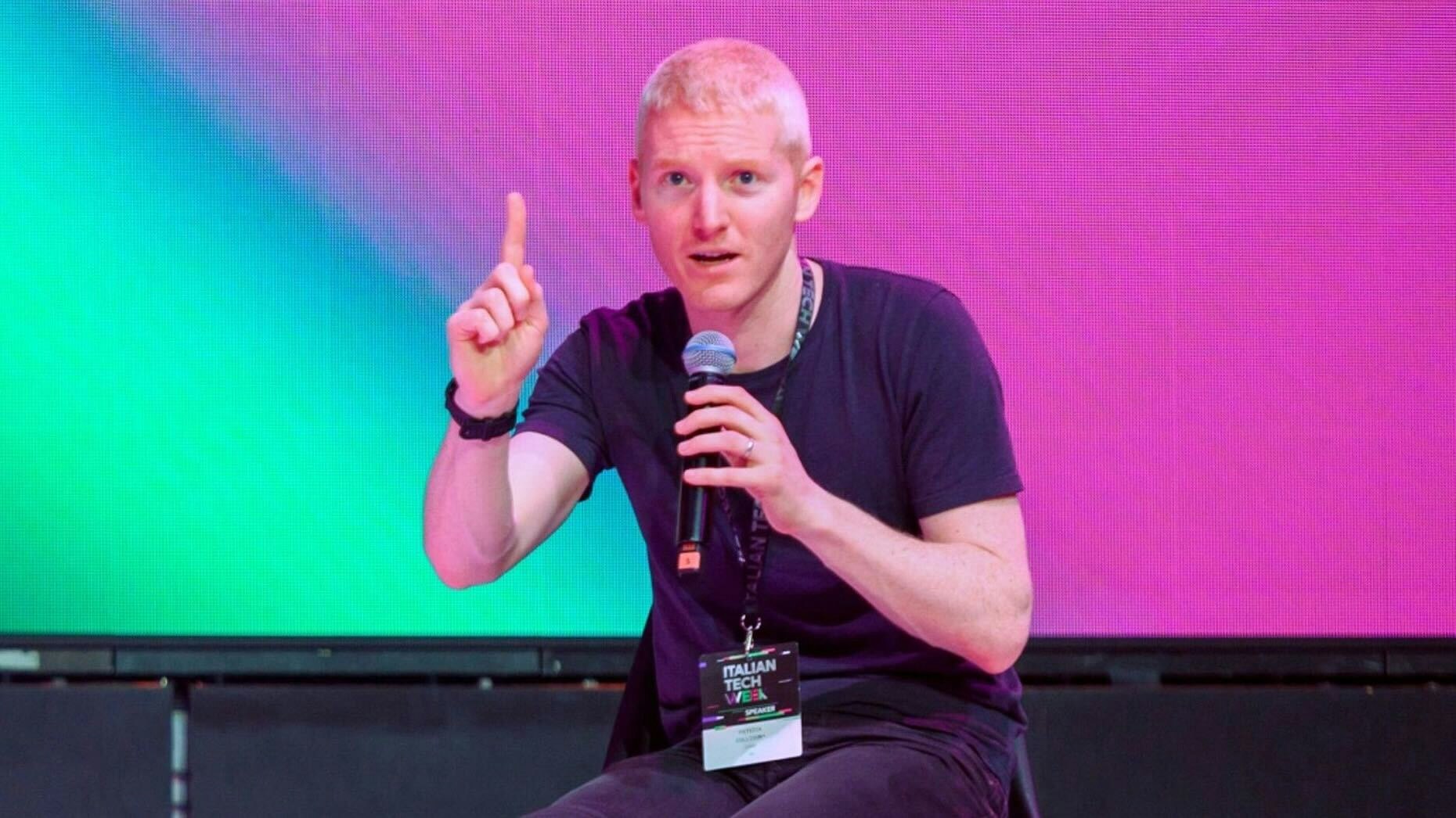 Patrick Collison, CEO of Stripe. Photo by Bloomberg.