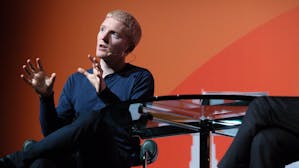 Stripe co-founder and CEO Patrick Collison. Photo via Bloomberg 