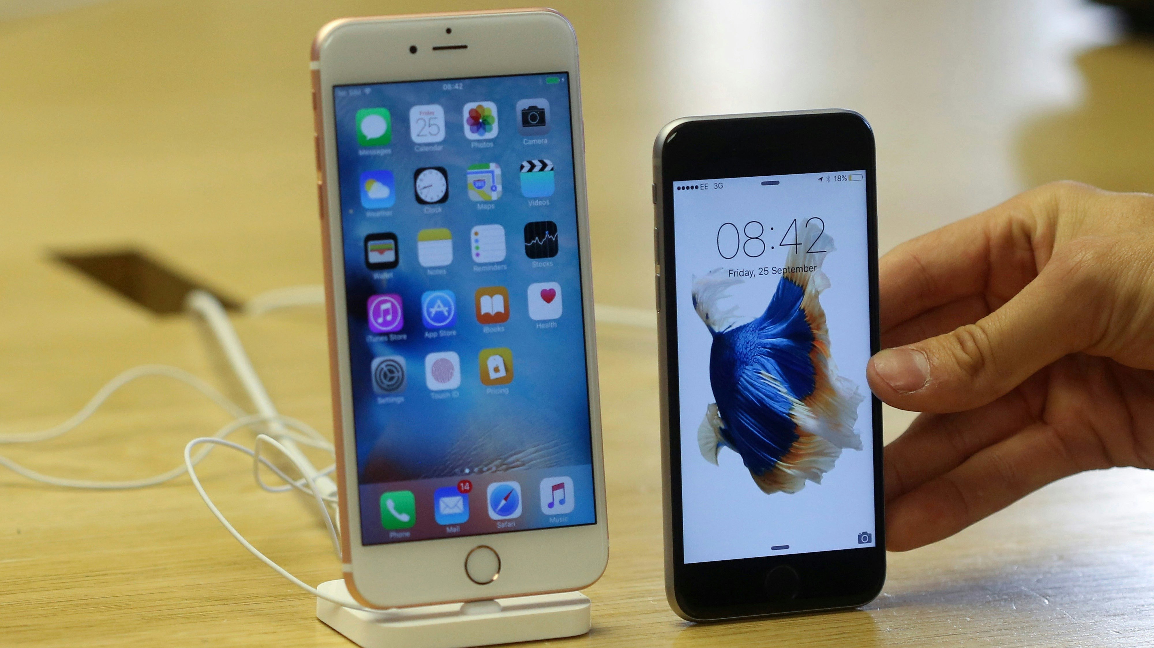 Apple's iPhone. Photo by Bloomberg.