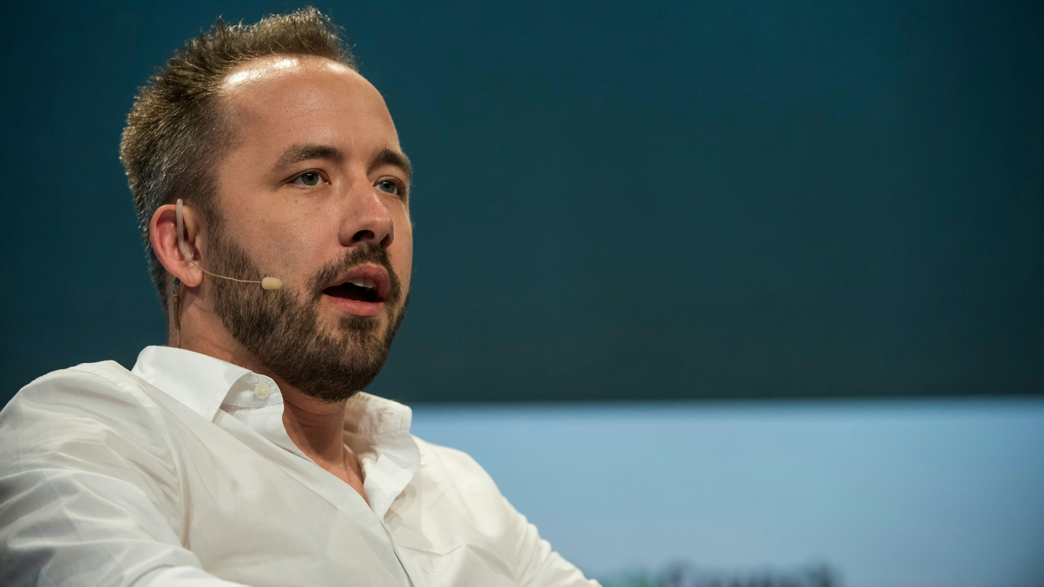 Dropbox CEO Drew Houston. Photo by Bloomberg.