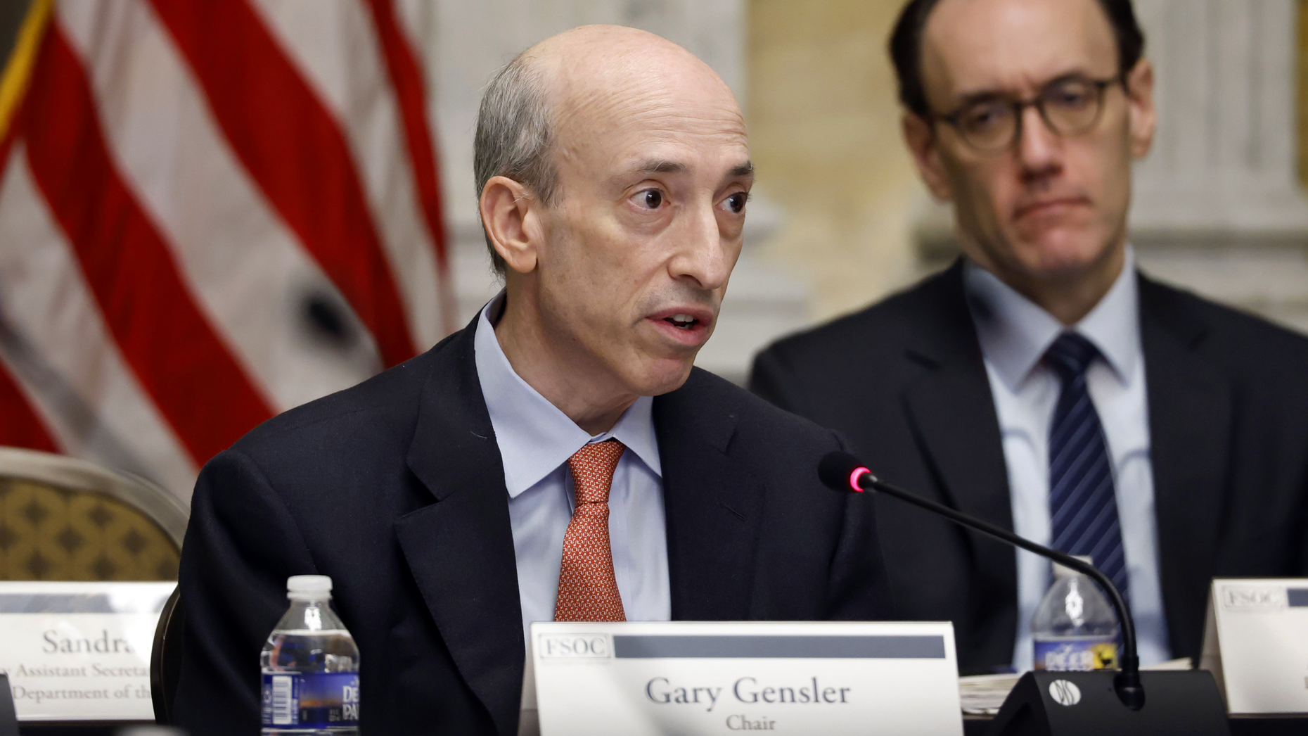 SEC Chair Gary Gensler. Photo by Bloomberg.