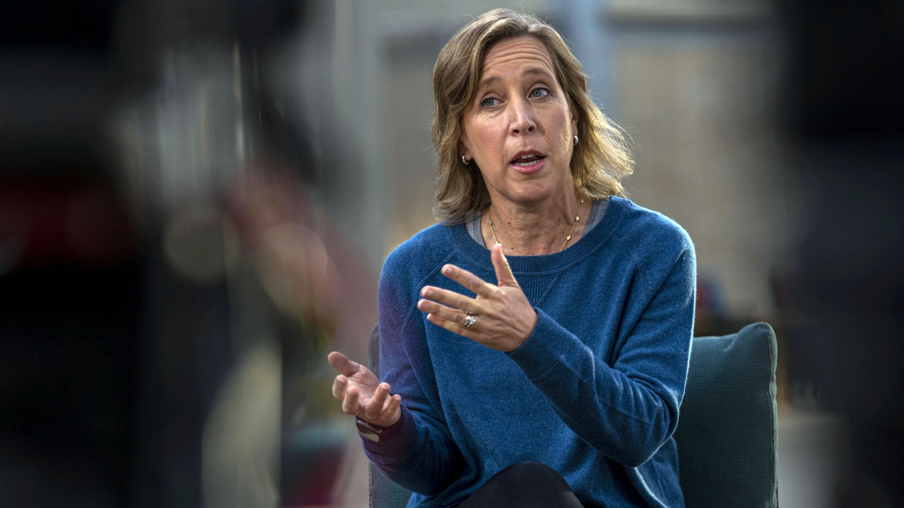 Susan Wojcicki. Photo by Bloomberg.