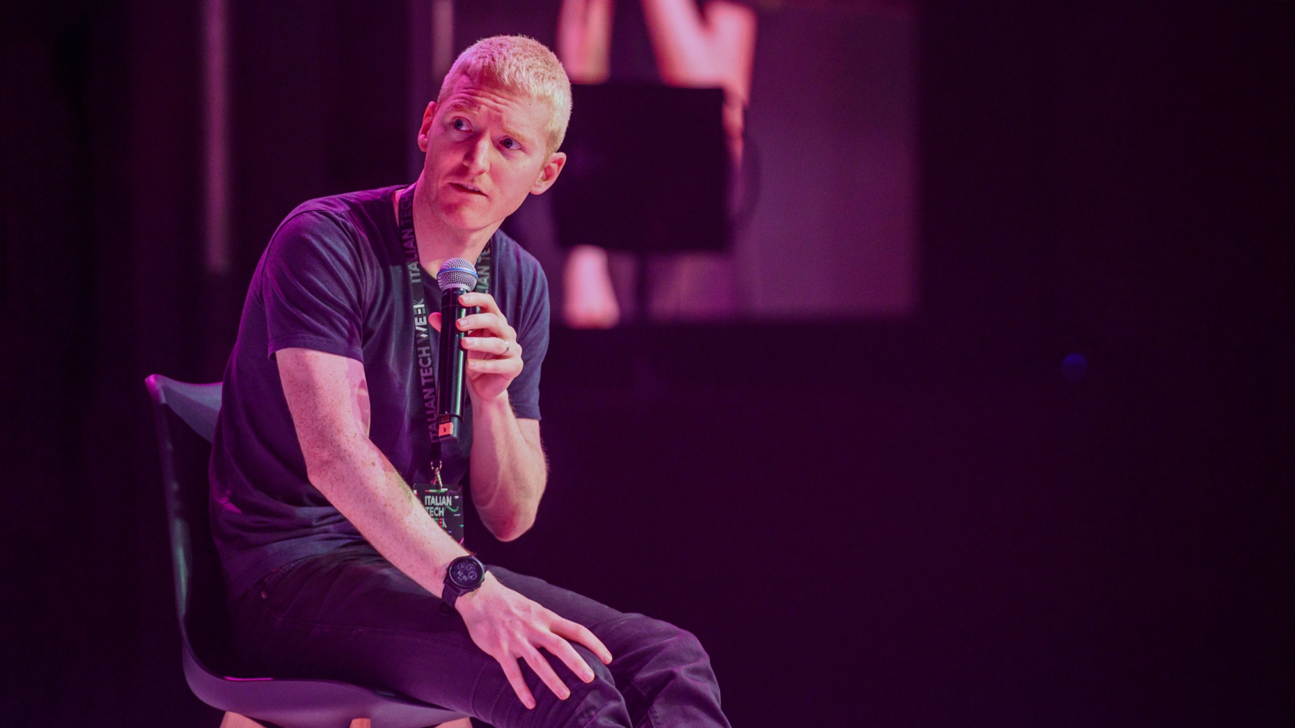 Stripe CEO Patrick Collison. Photo via Bloomberg
