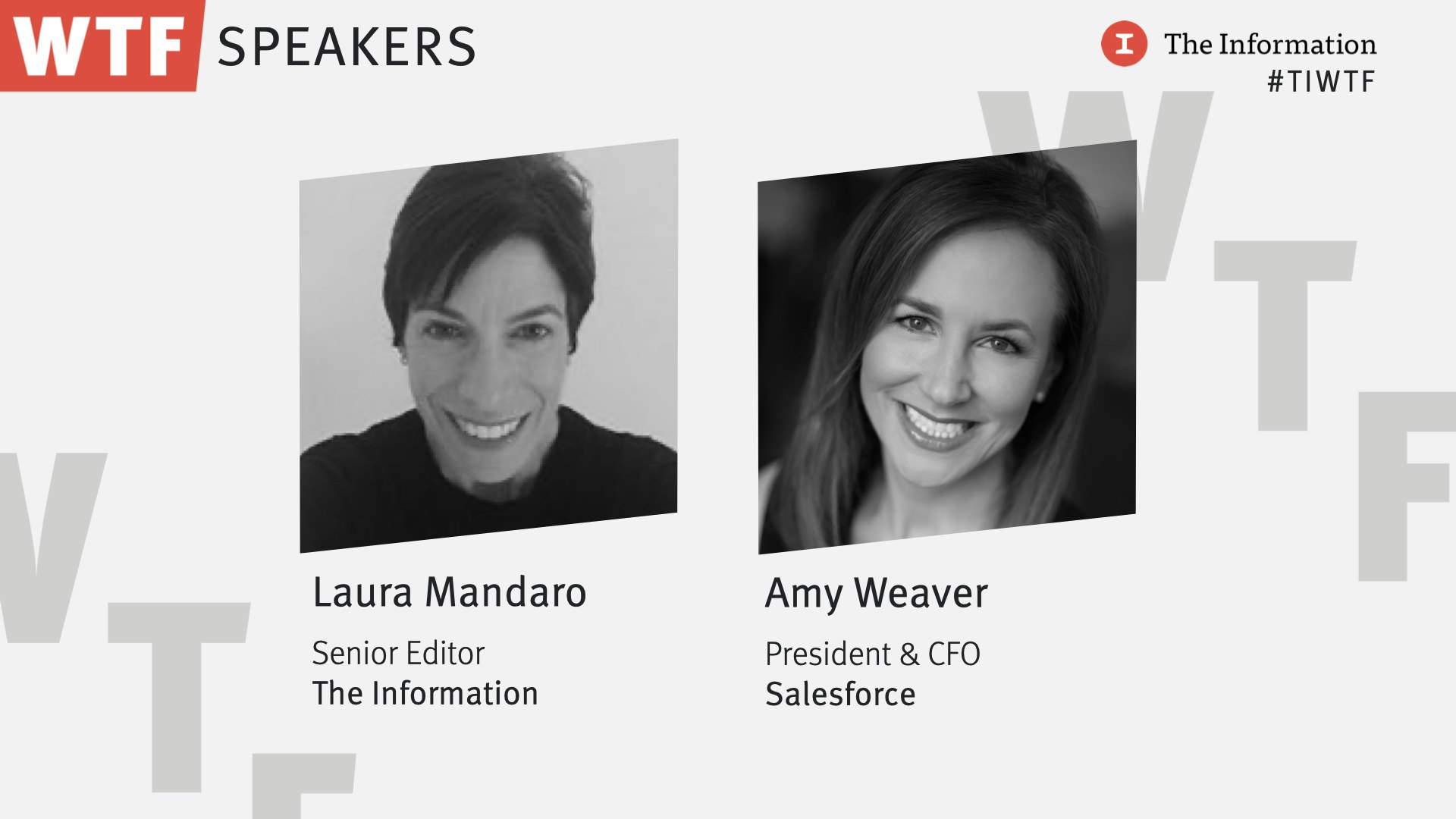 WTF 2021 - Amy Weaver, President & CFO, Salesforce in conversation with Laura Mandaro, Senior Editor, The Information