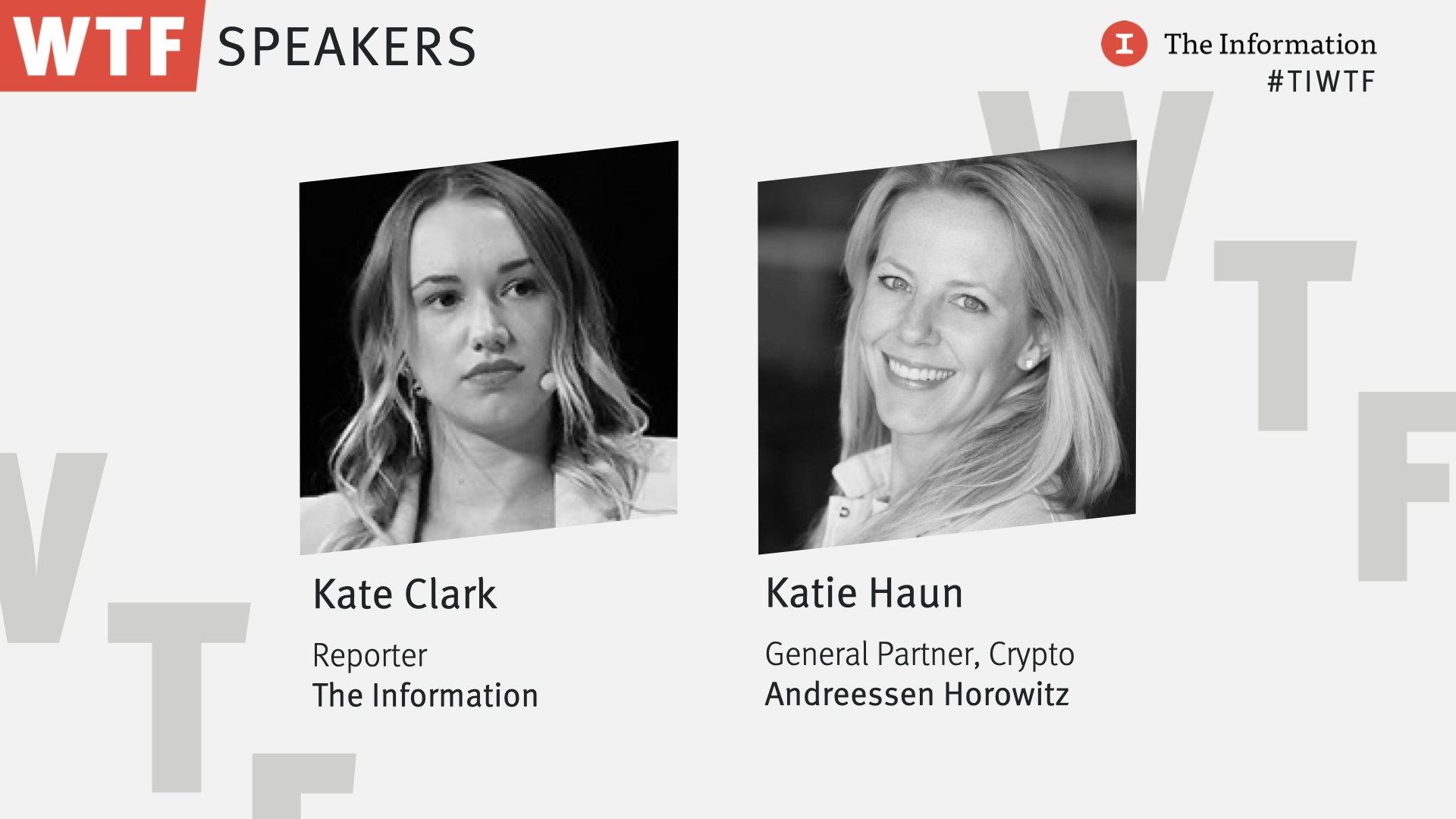 WTF 2021 - Katie Haun, General Partner, Crypto, Andreessen Horowitz in conversation with Kate Clark, Reporter, The Information