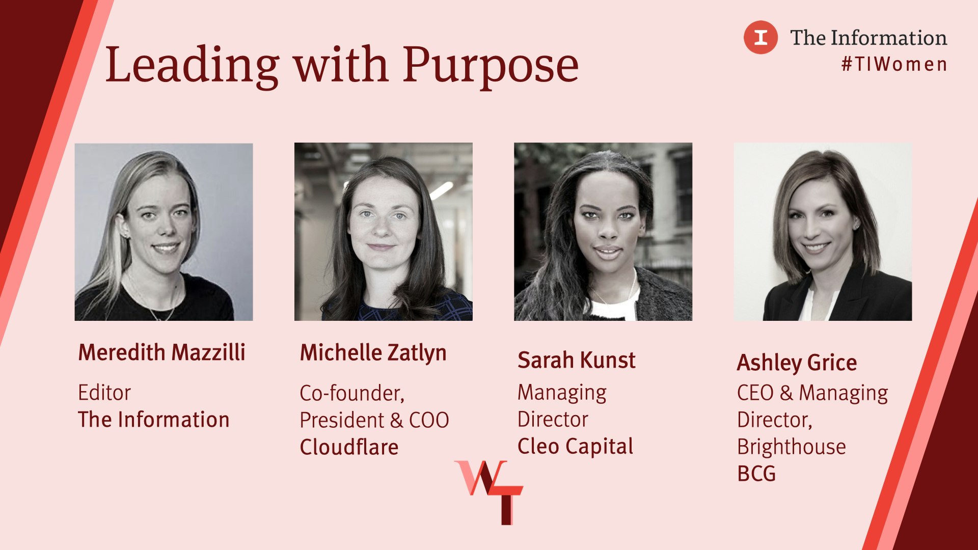 Women in Tech Leadership Forum - Leading with Purpose: The importance of embodying a clear message to your employees, investors, and stakeholders