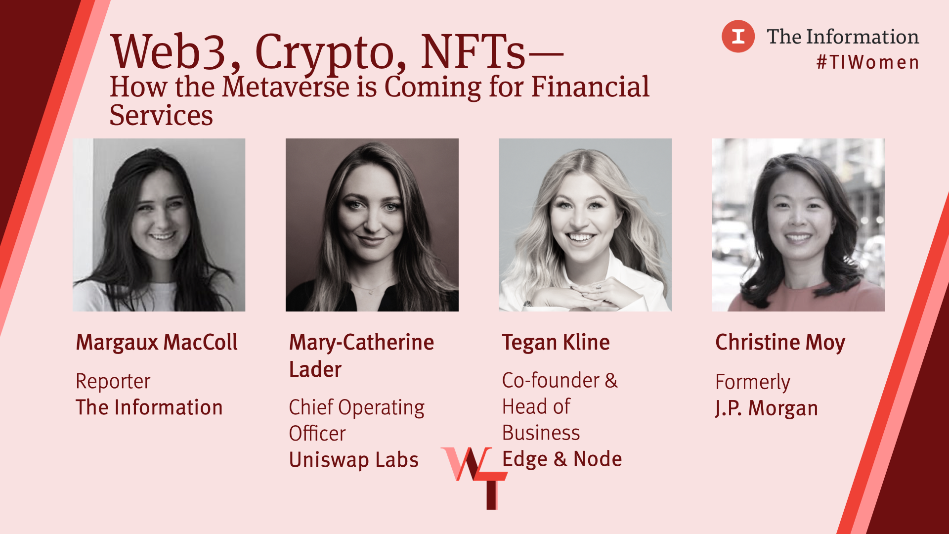 Fintech: Women in Tech Leadership Forum - Web3, Crypto, NFTs—How the Metaverse is Coming for Financial Services