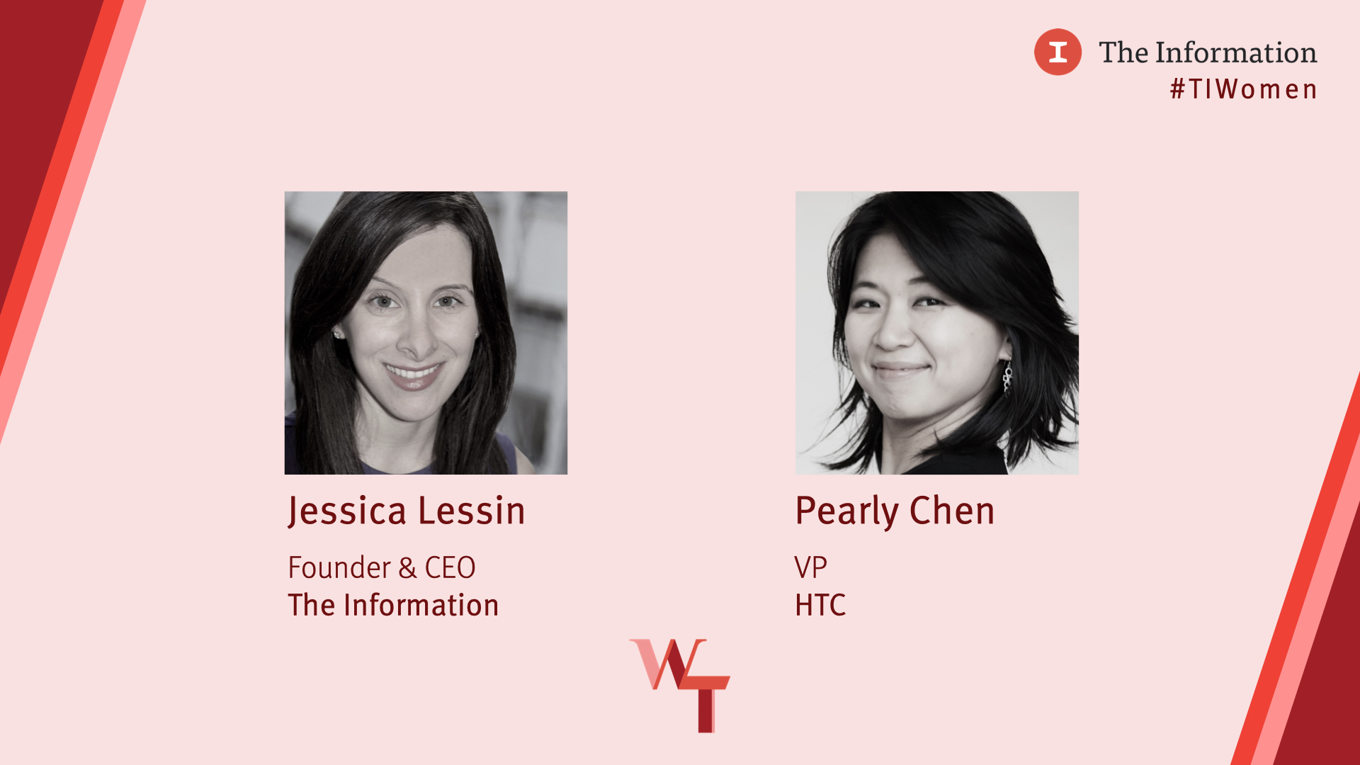 Women in Tech: Customers of the Future - Pearly Chen, VP, HTC, in conversation with Jessica Lessin, Founder & CEO, The Information