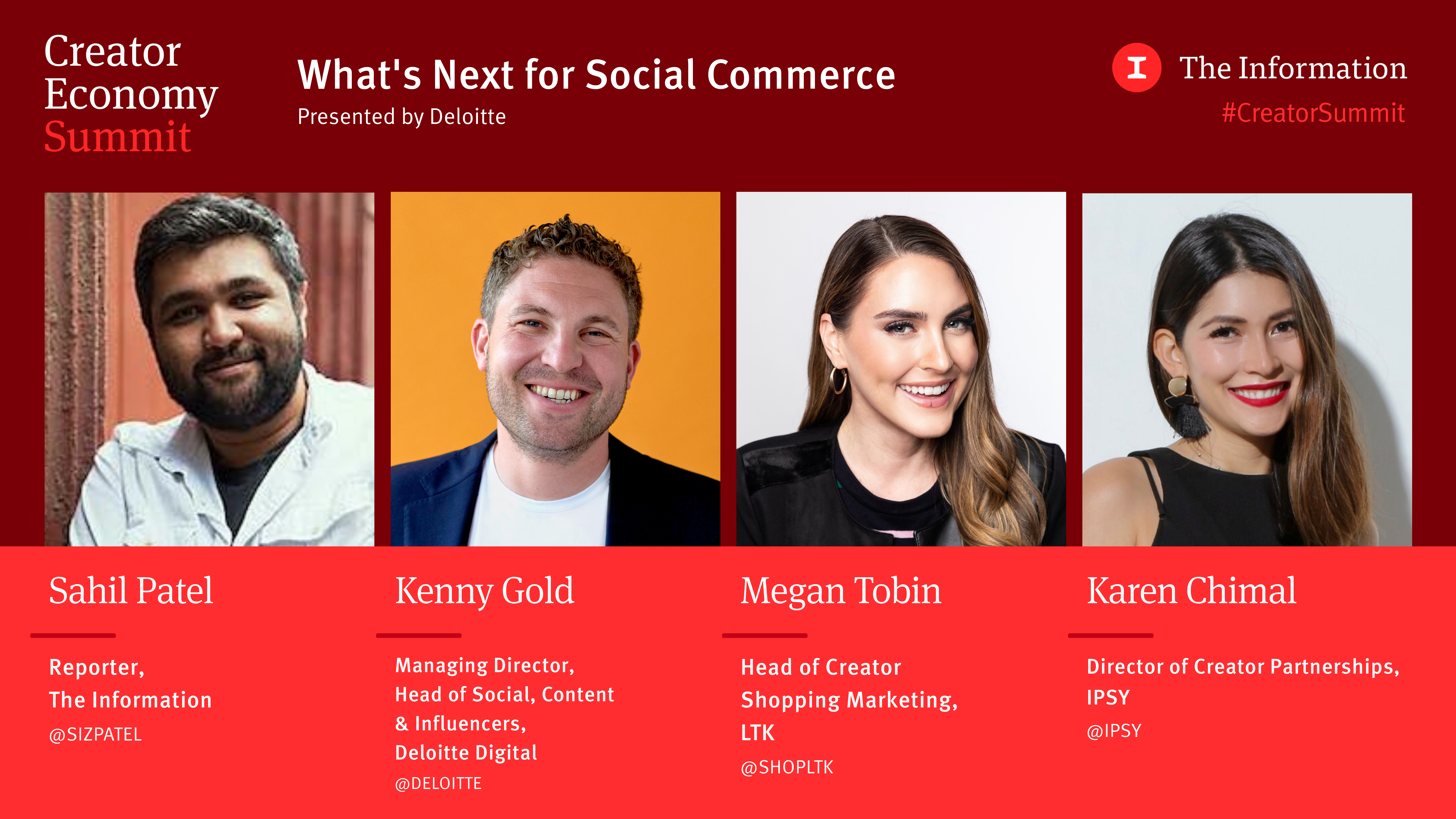 Creator Economy Summit 2023 - What's Next for Social Commerce